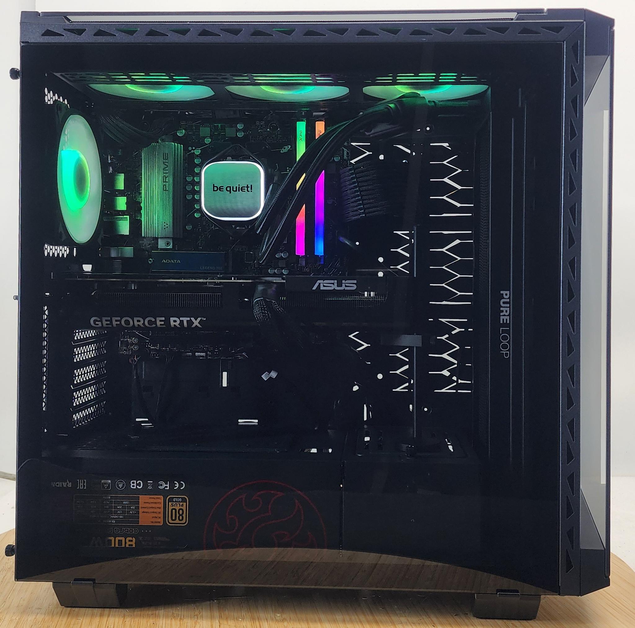 Gaming PC Ryzen 5 9600X 32GB RAM 1TB SSD RTX 5070 12GB Windows 11 Computer