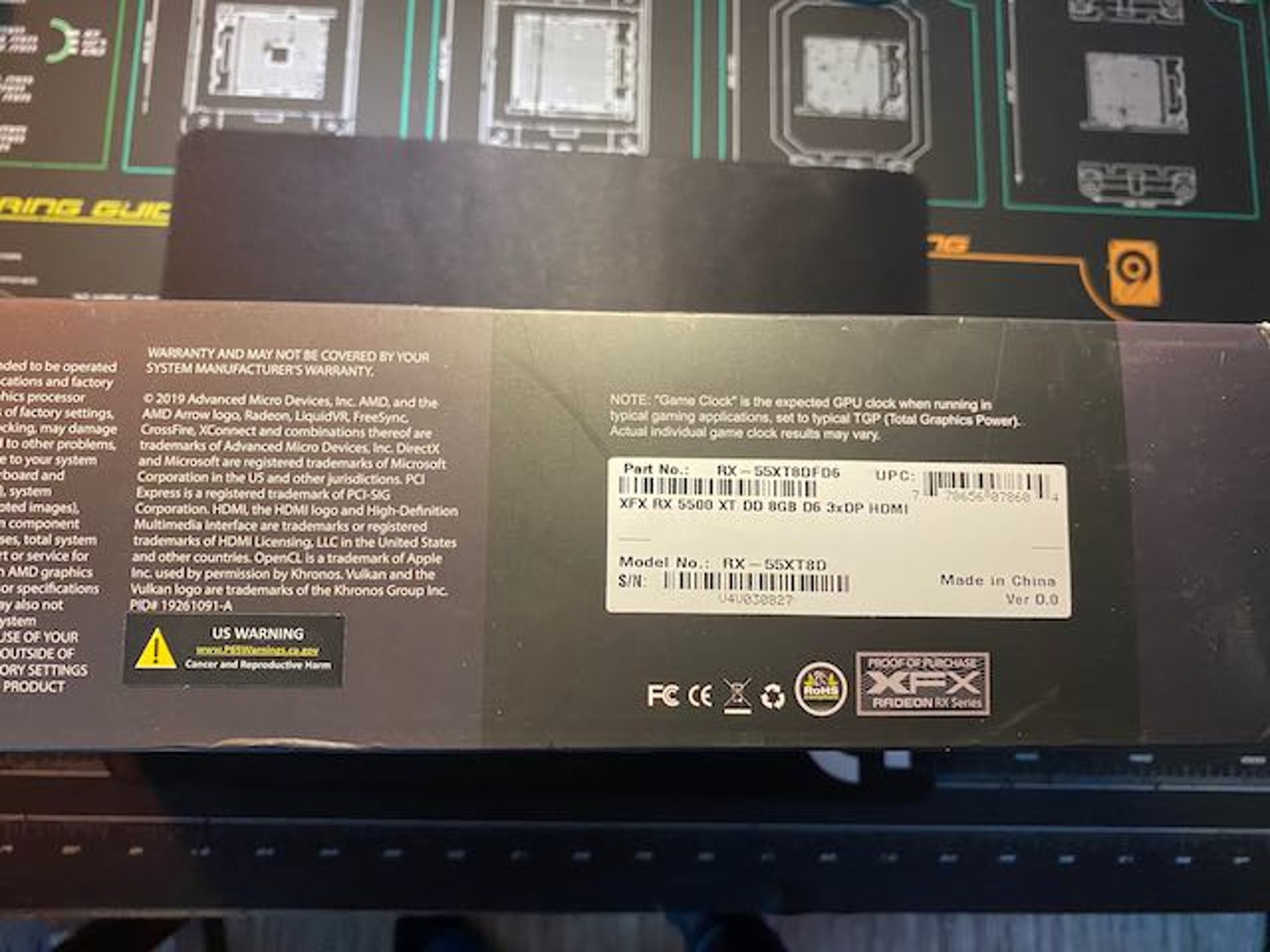 XFX Radeon RX 5500 XT 