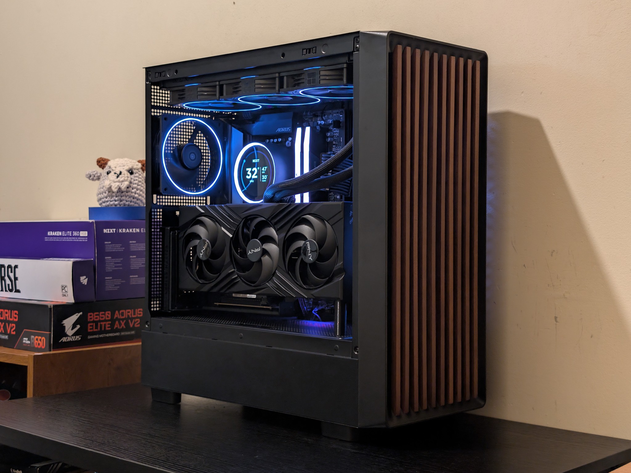⚫🪵4K Gaming Beast | RTX 4080 Super | Ryzen 7 7800X3D | 2TB SSD | 64GB RAM | WiFi 6 & Bluetooth🪵⚫