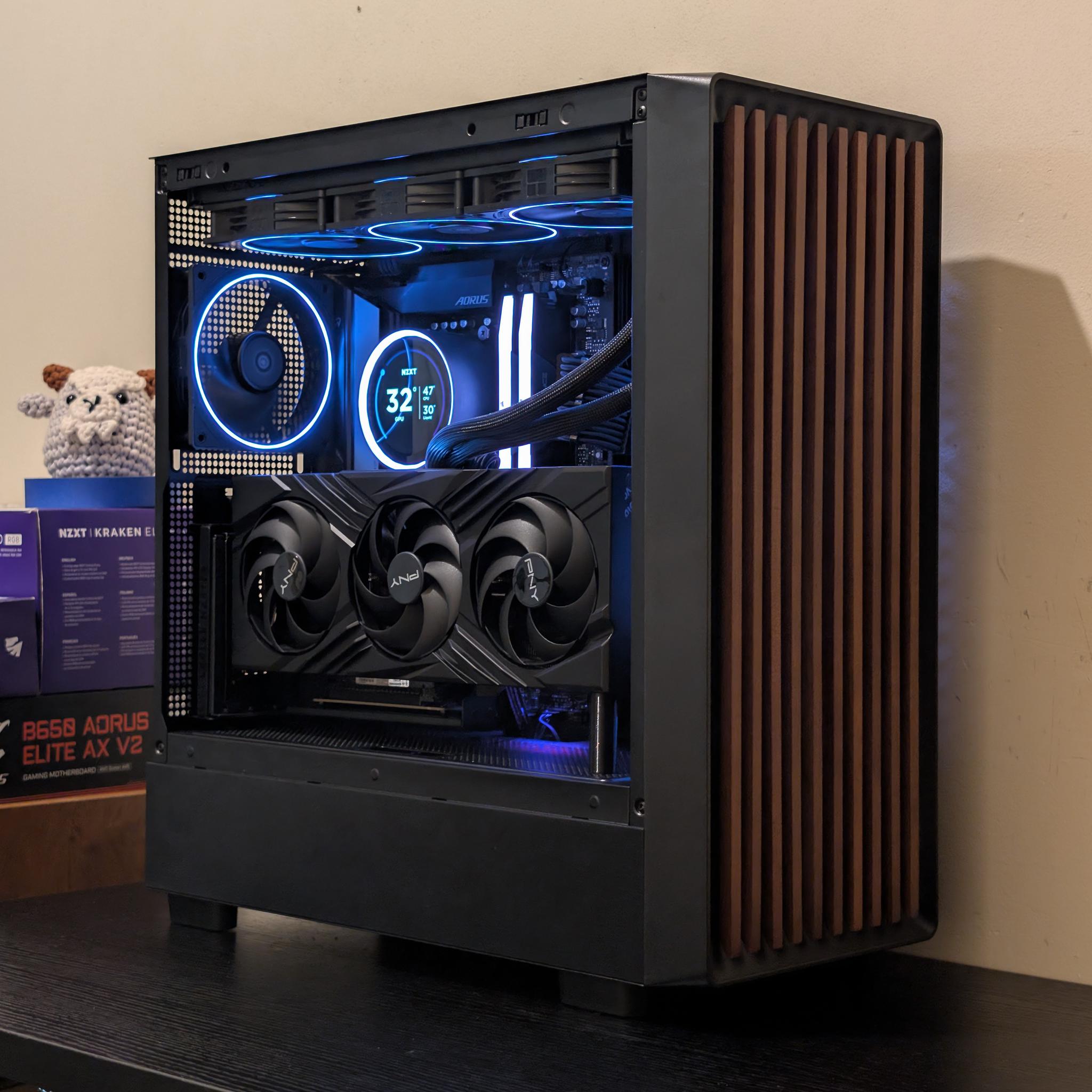 ⚫🪵4K Gaming Beast | RTX 4080 Super | Ryzen 7 7800X3D | 2TB SSD | 64GB RAM | WiFi 6 & Bluetooth🪵⚫