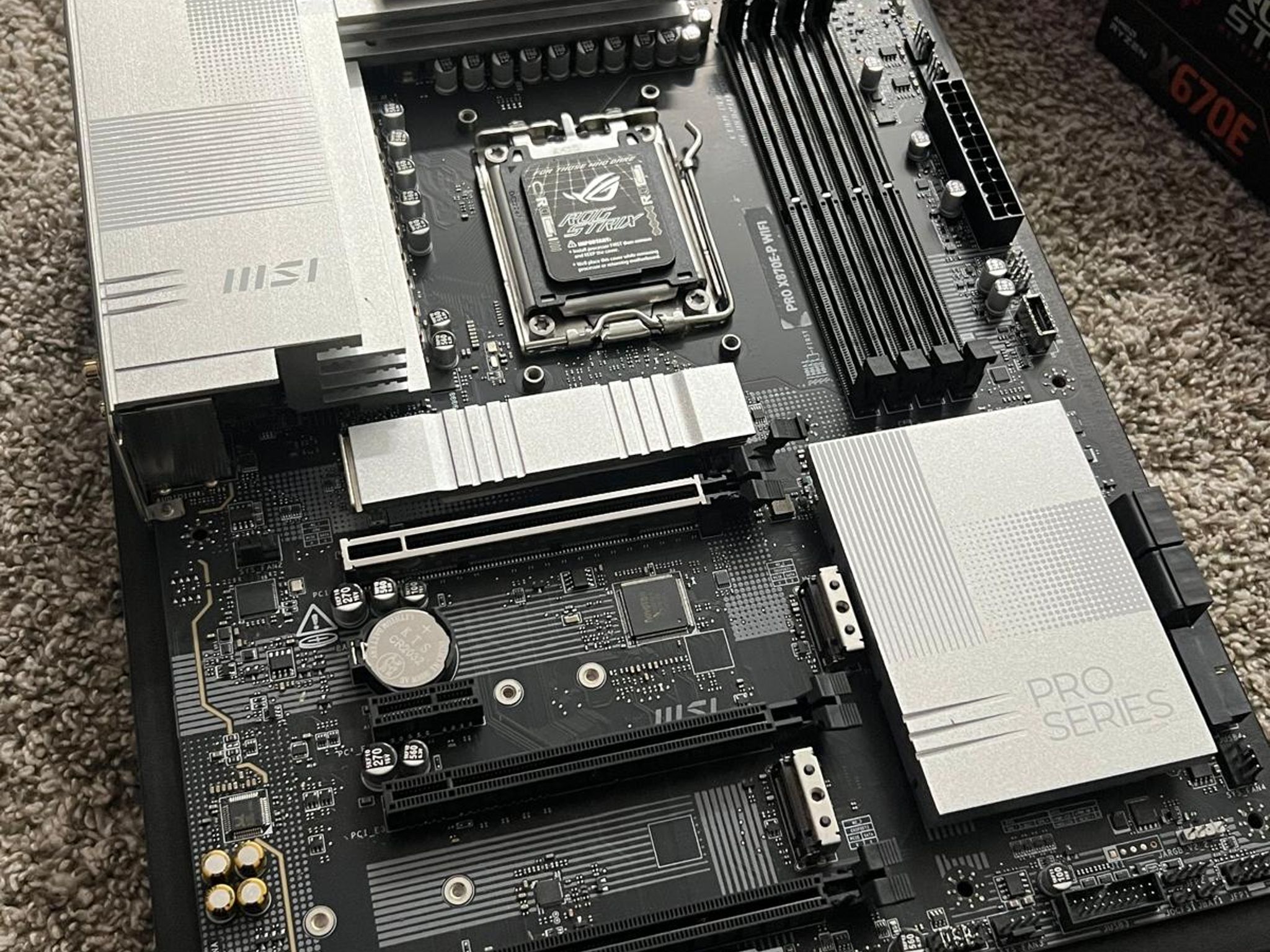 MSI PRO X870E-P WIFI ATX Motherboard | AM5
