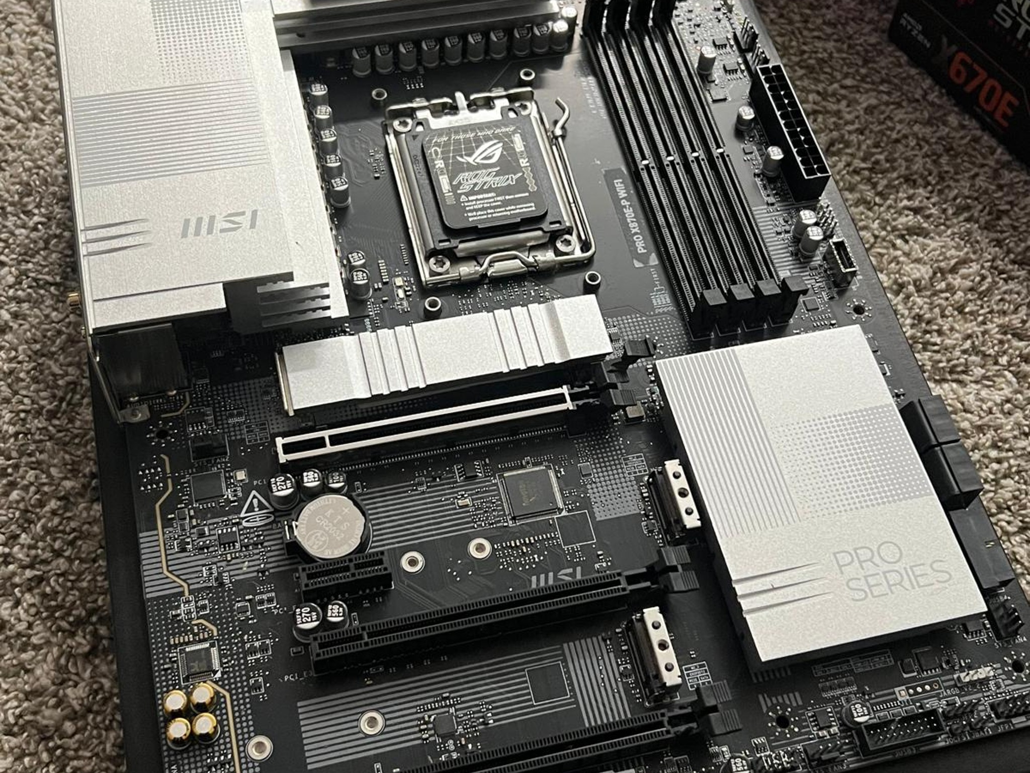 MSI PRO X870E-P WIFI ATX Motherboard | AM5