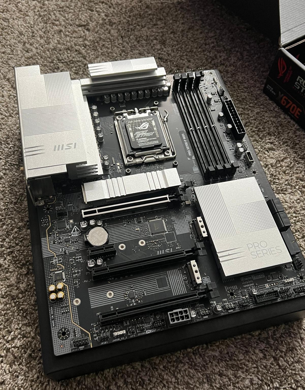 MSI PRO X870E-P WIFI ATX Motherboard | AM5