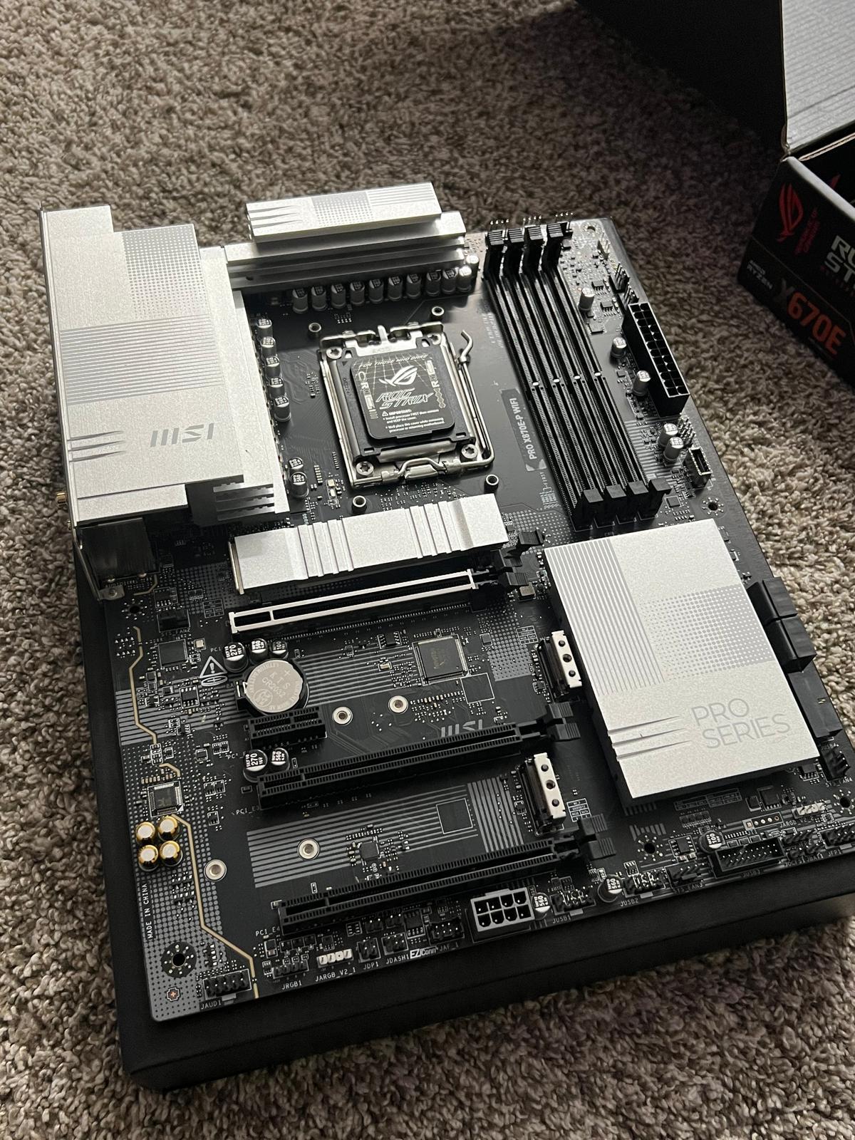 MSI PRO X870E-P WIFI ATX Motherboard | AM5