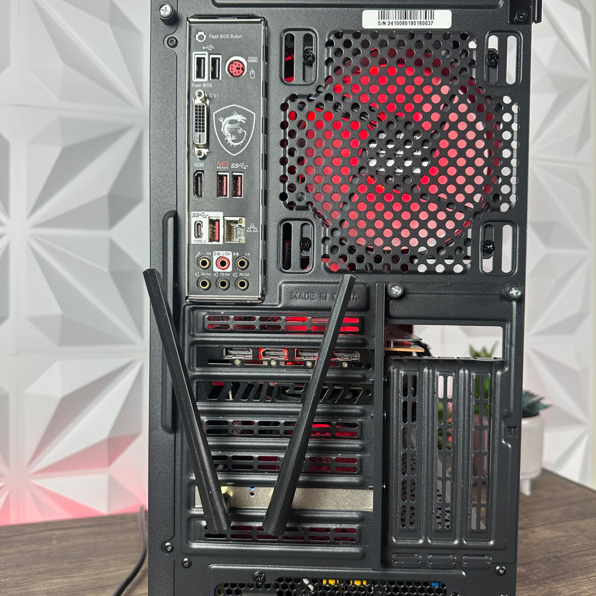 🟥"Red Devil 2.0"⬛️ 1080P/1440P Gaming PC! | Ryzen 9 | 6700XT 12GB | 32GB DDR4 | 1TB NVME SSD |