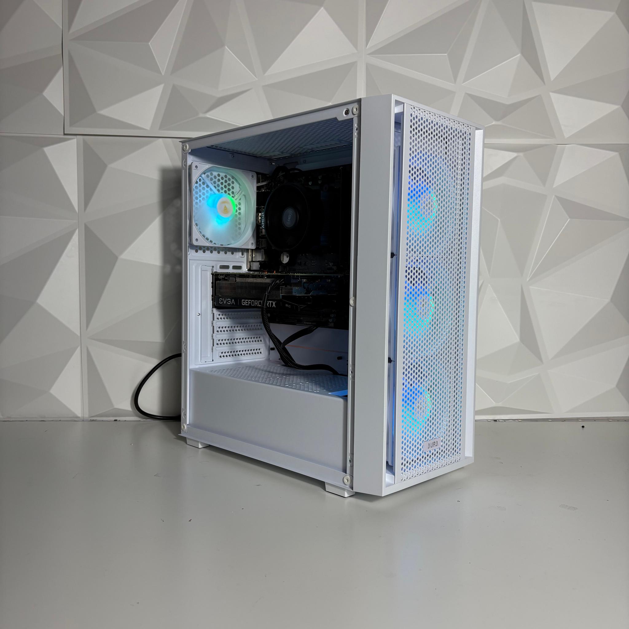 Glacier Valley (V2) Gaming PC - AMD Ryzen 7 1700, RTX 2060, 16GB DDR4, 1TB SSD