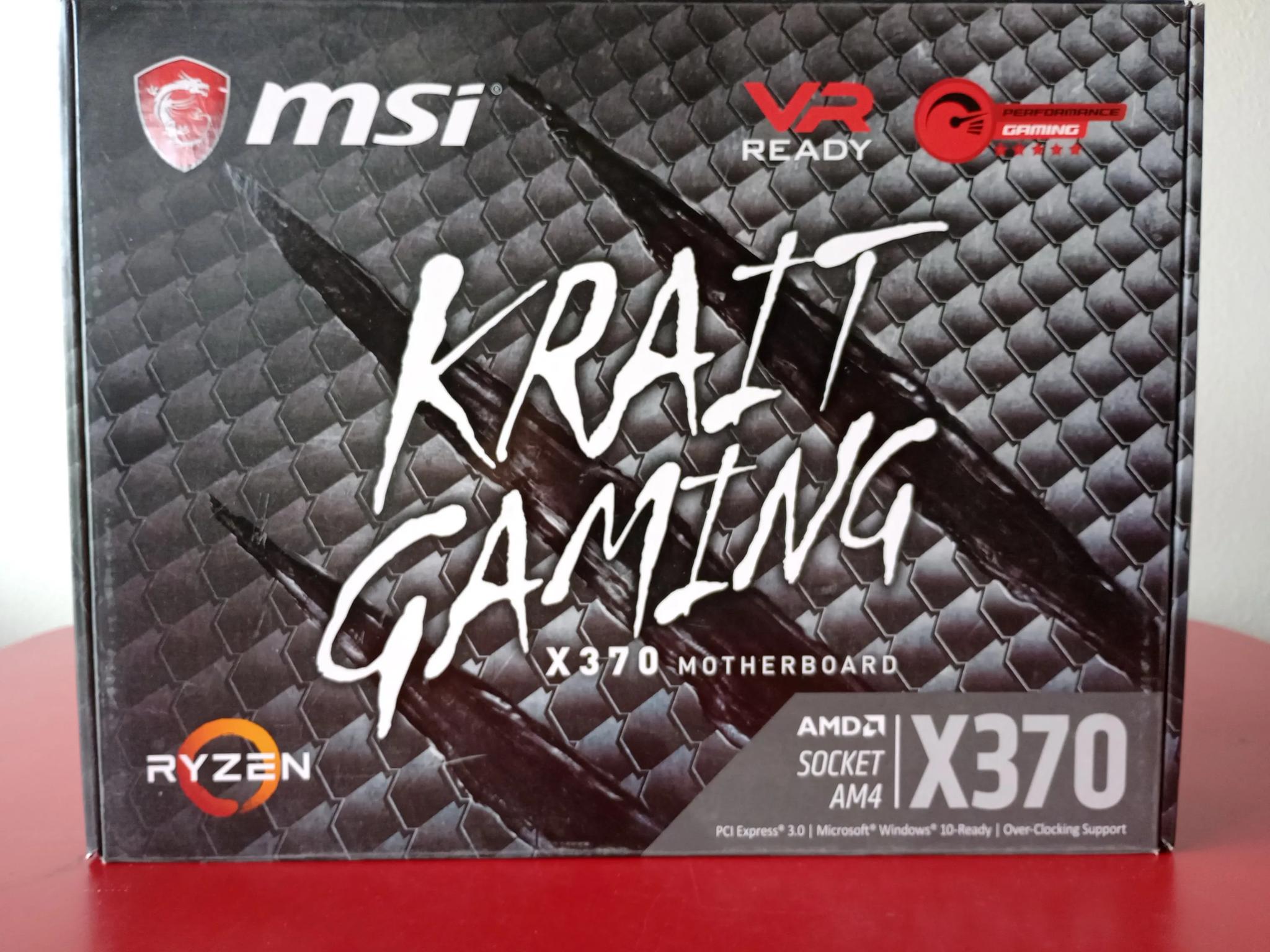 MSI Krait Gaming X370 Motherboard