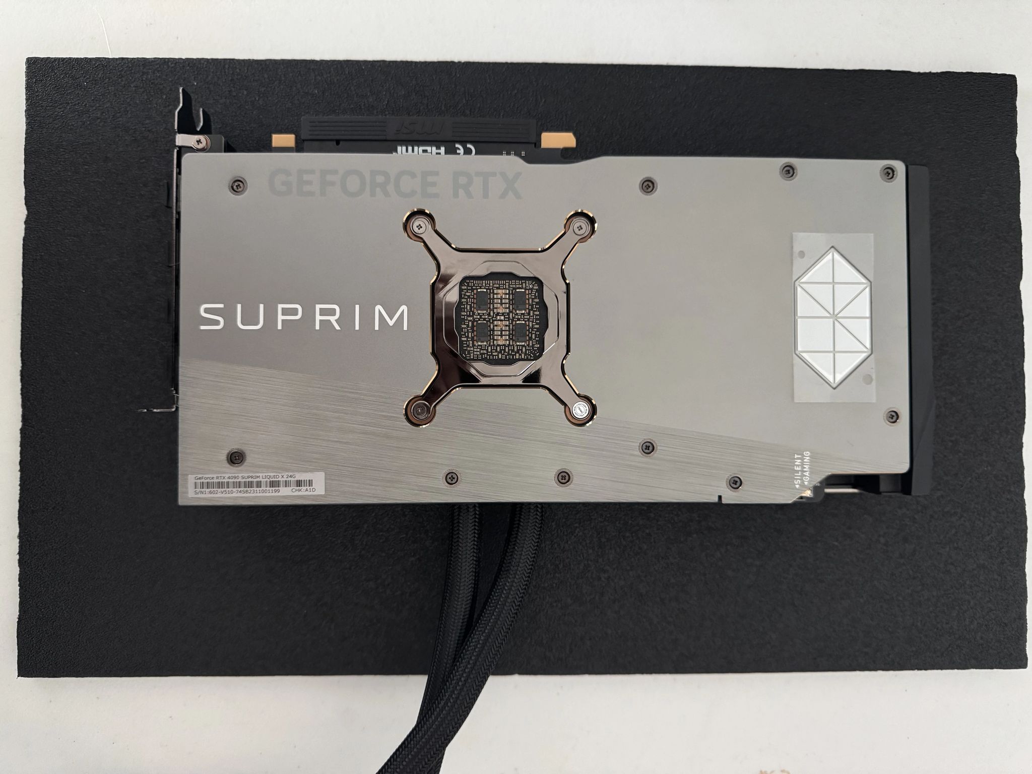 MSI RTX 4090 SUPRIM LIQUID X 24G