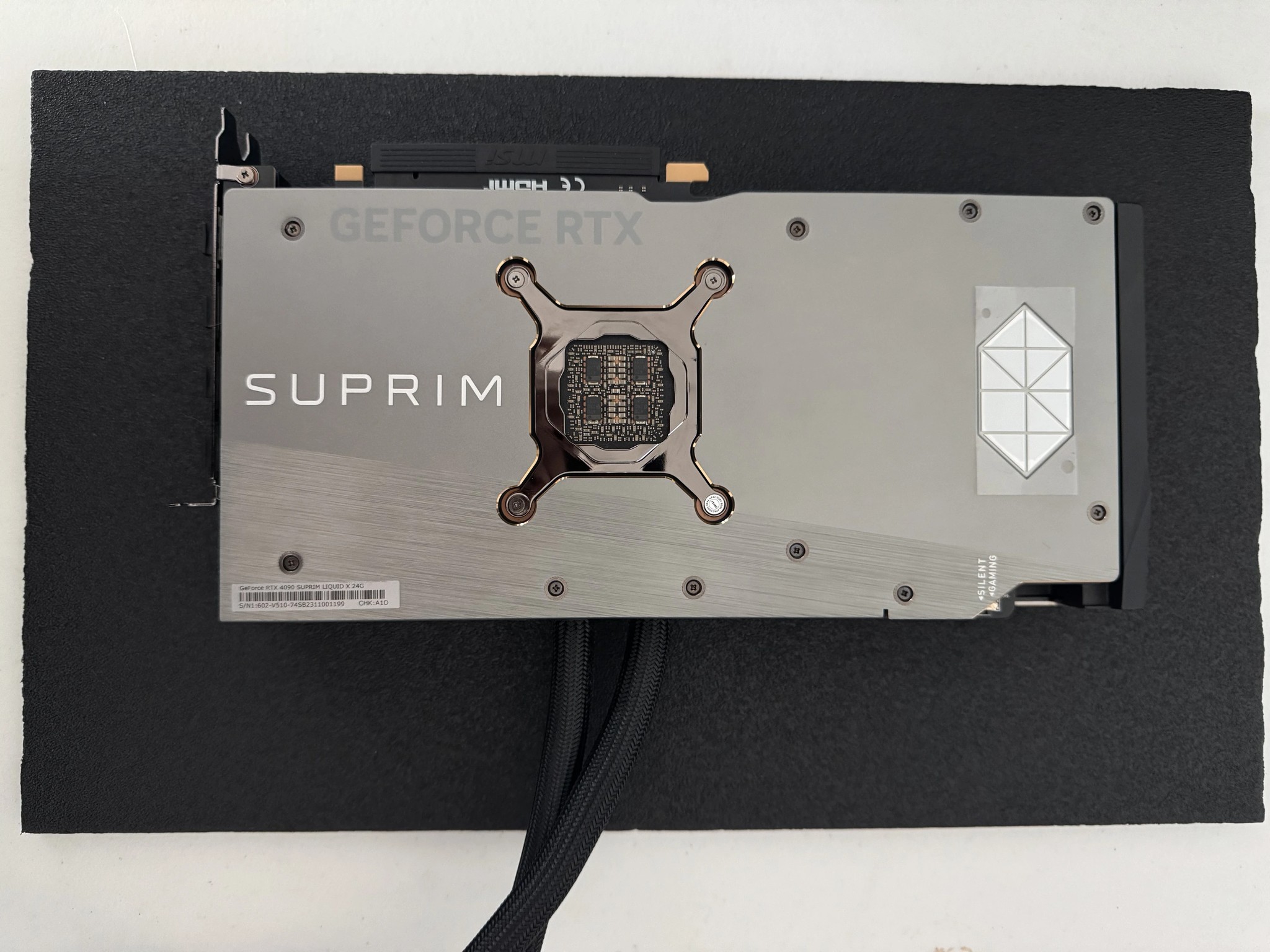 MSI RTX 4090 SUPRIM LIQUID X 24G