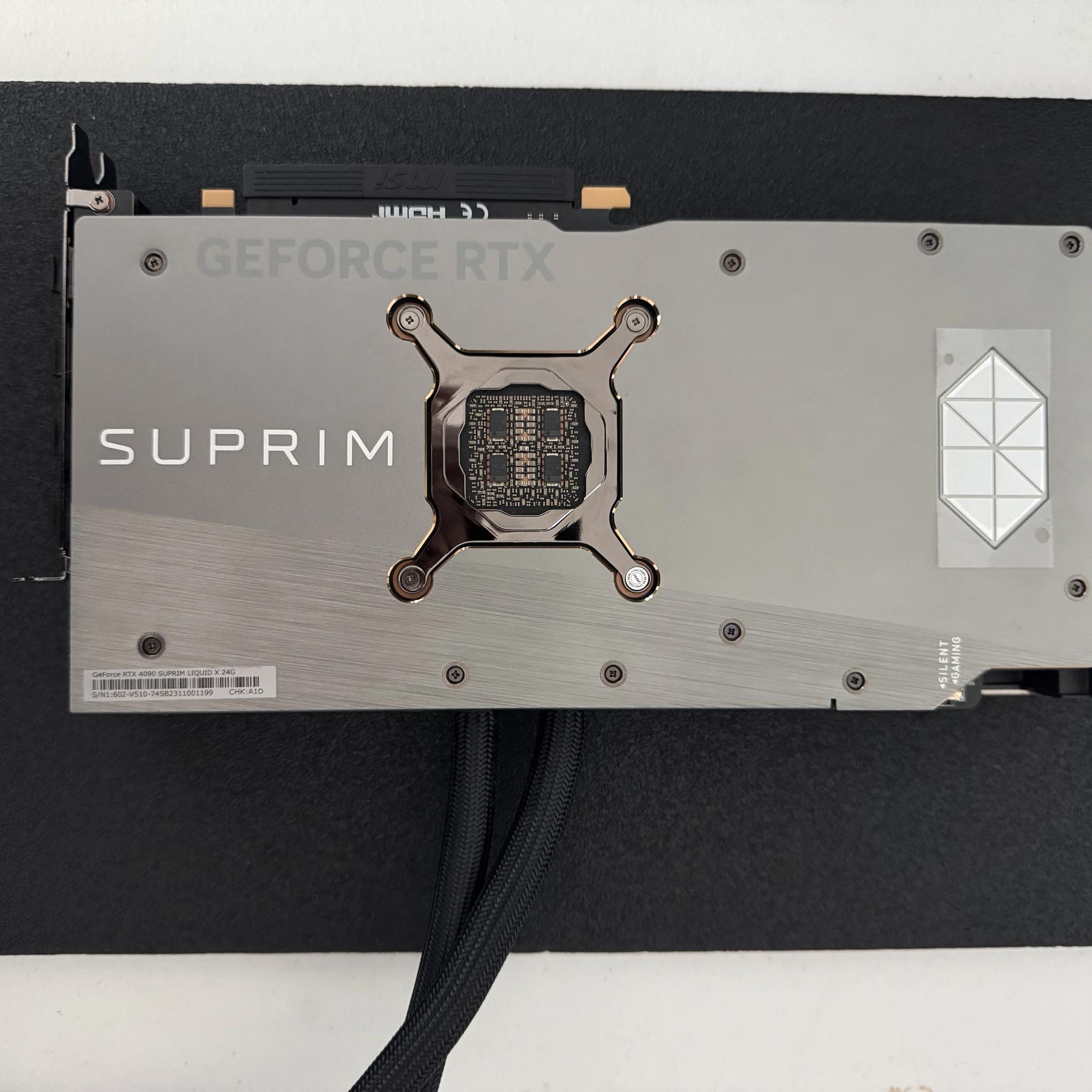MSI RTX 4090 SUPRIM LIQUID X 24G