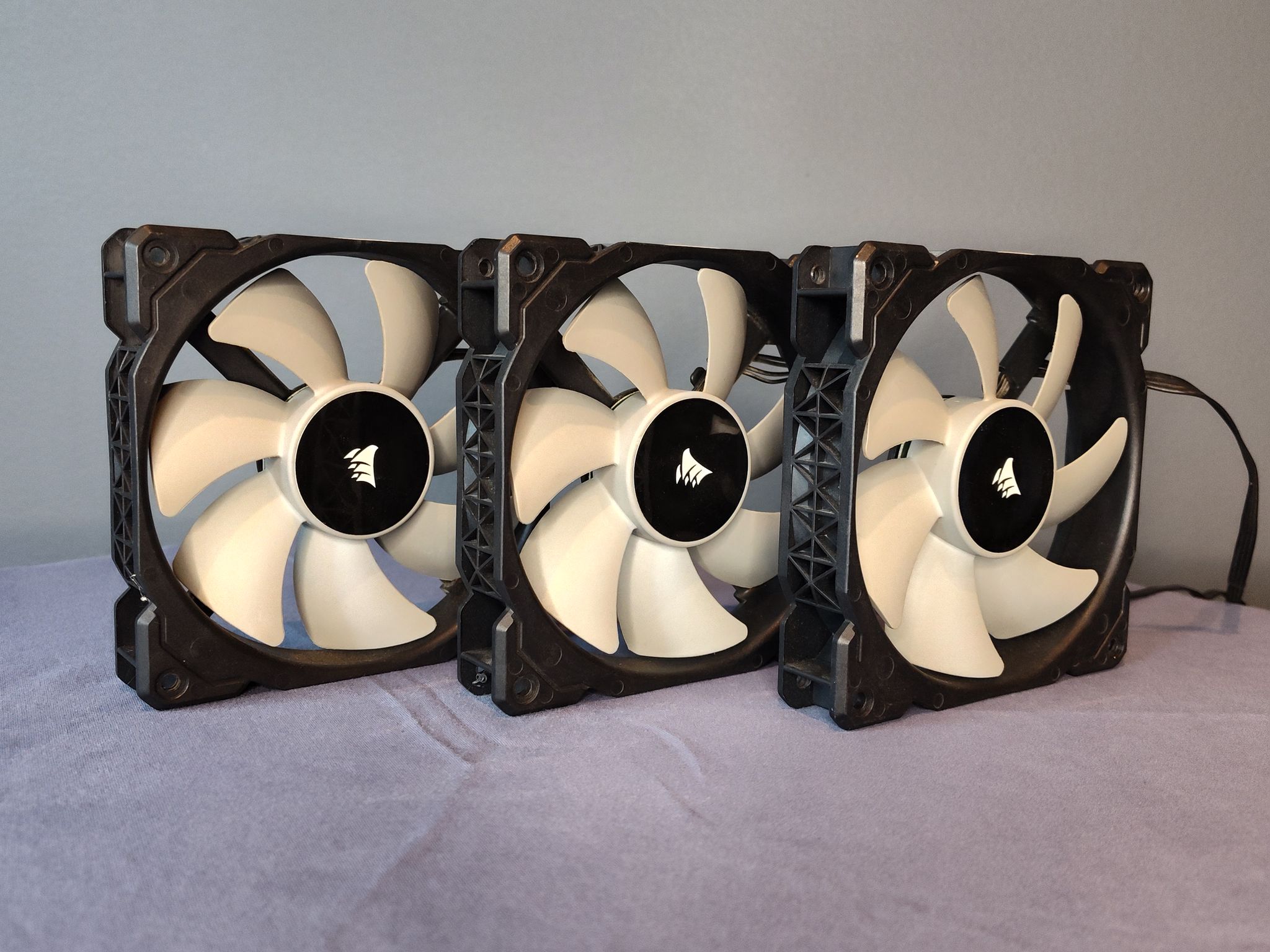 Various 120mm Case Fans New and Used 14 Total Fans