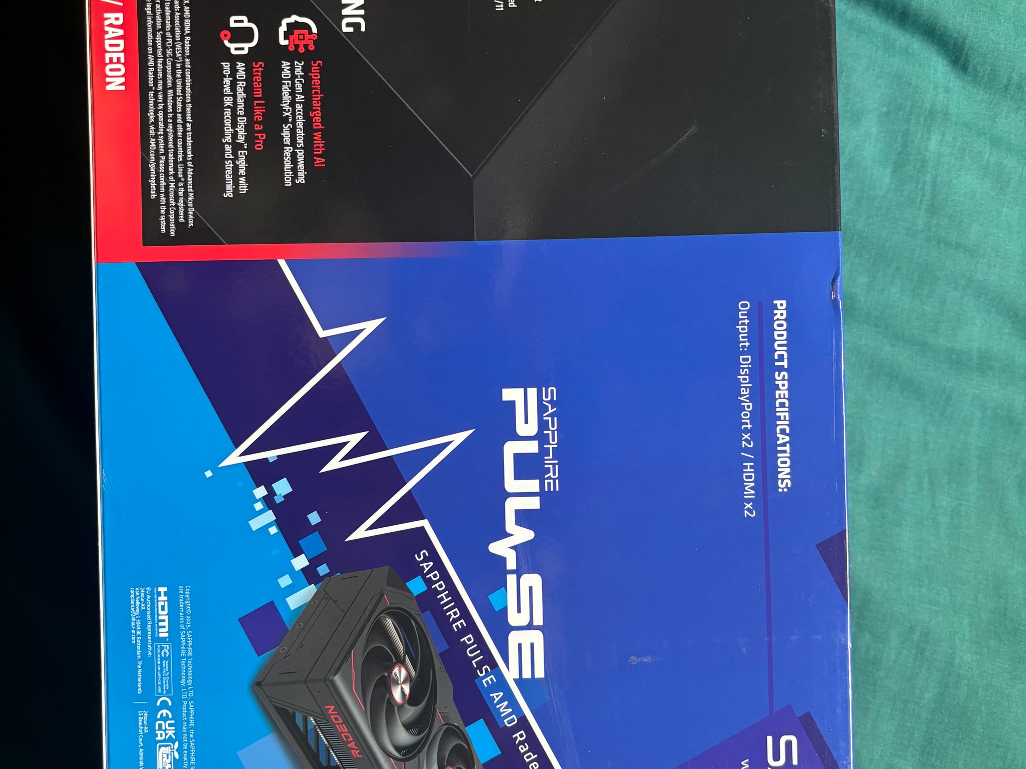 Sapphire Pulse AMD Radeon 9070 XT