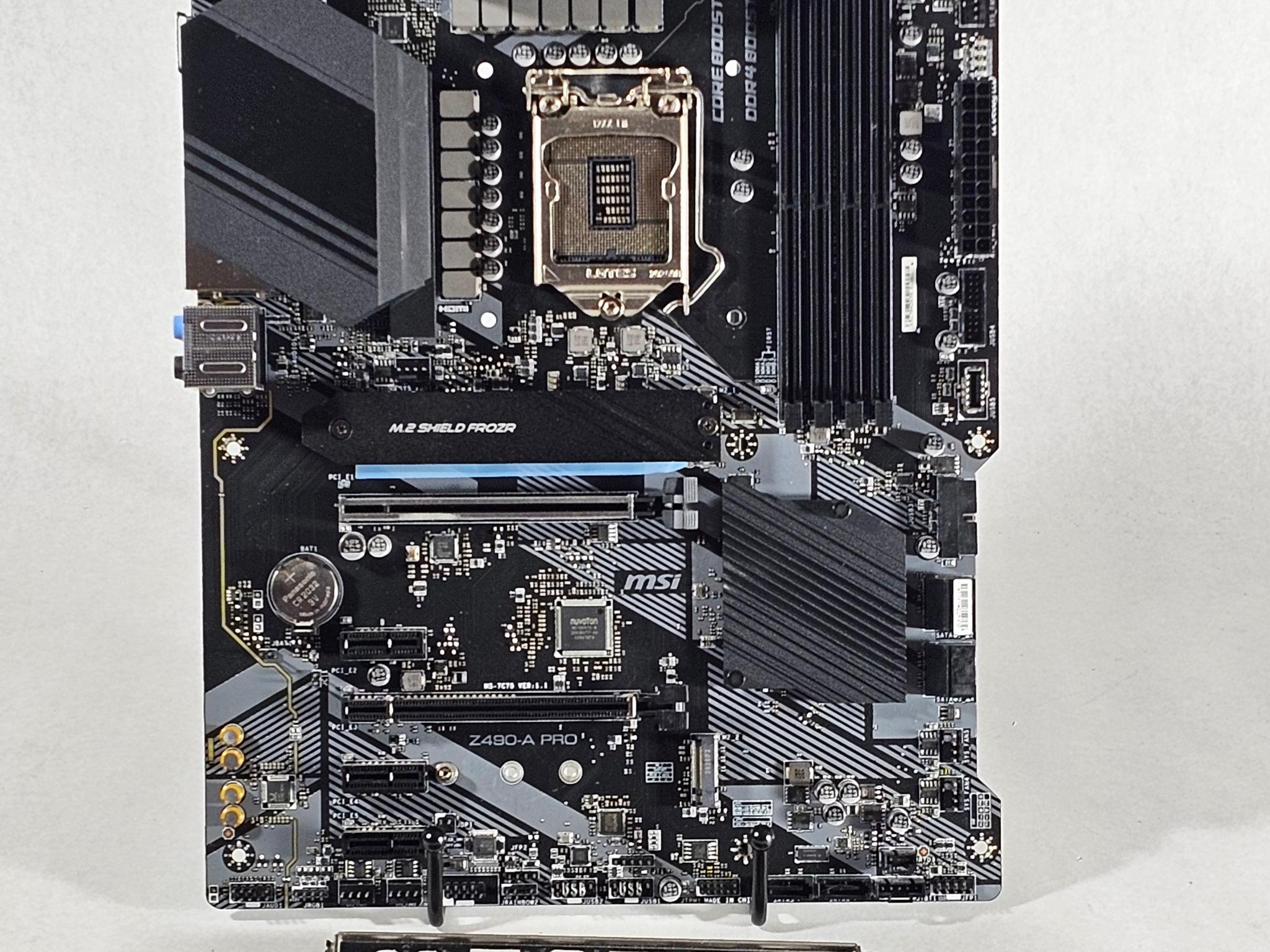 MSI Z490-A PRO LGA1200 DDR4 ATX Motherboard
