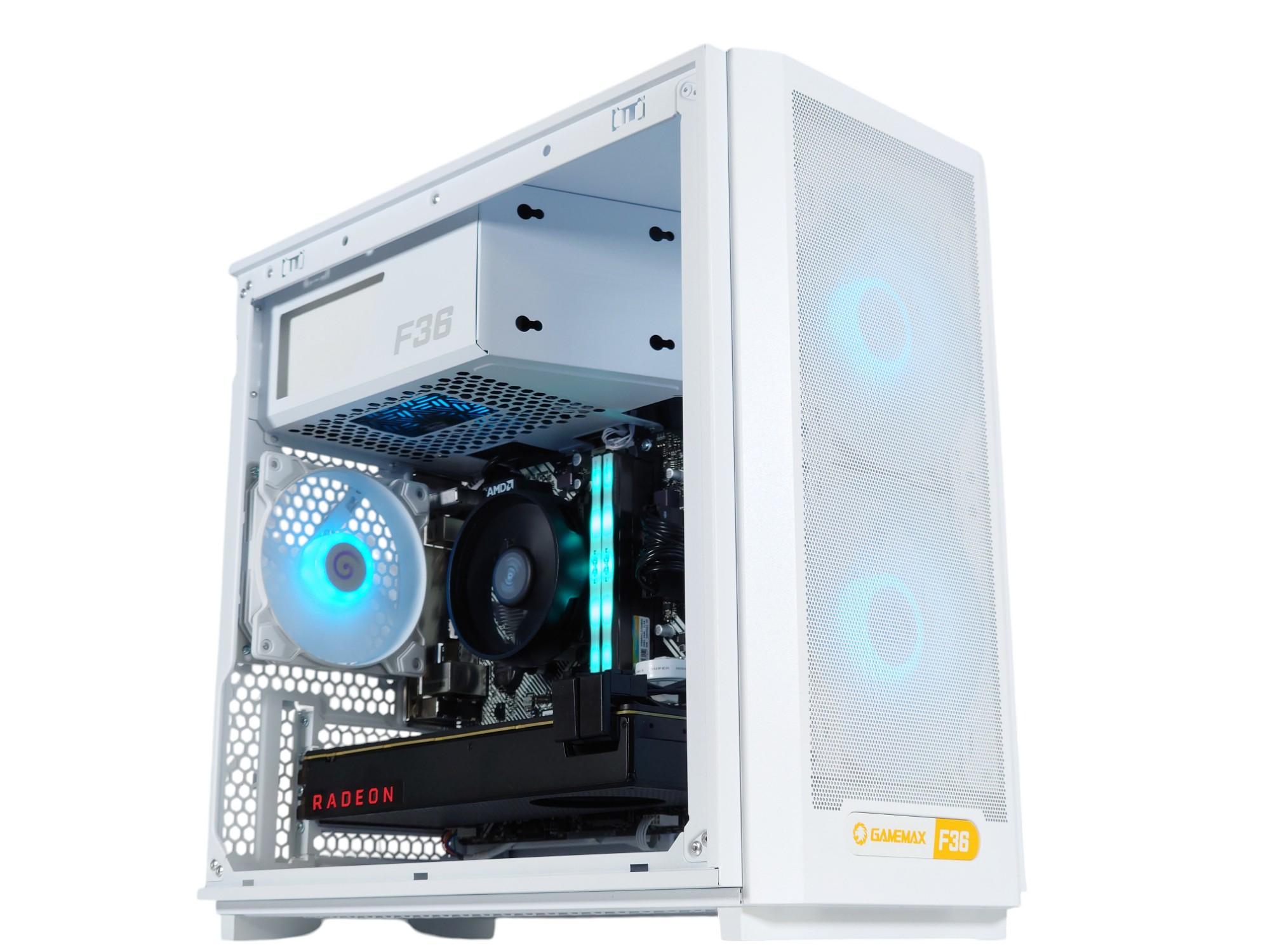 ❄️🐻‍❄️Gaming PC|| AMD RX Vega  64 8GB🌨️ AMD Ryzen 5 2600🌨️ 16GB DDR4🌨️ 500GB SSD