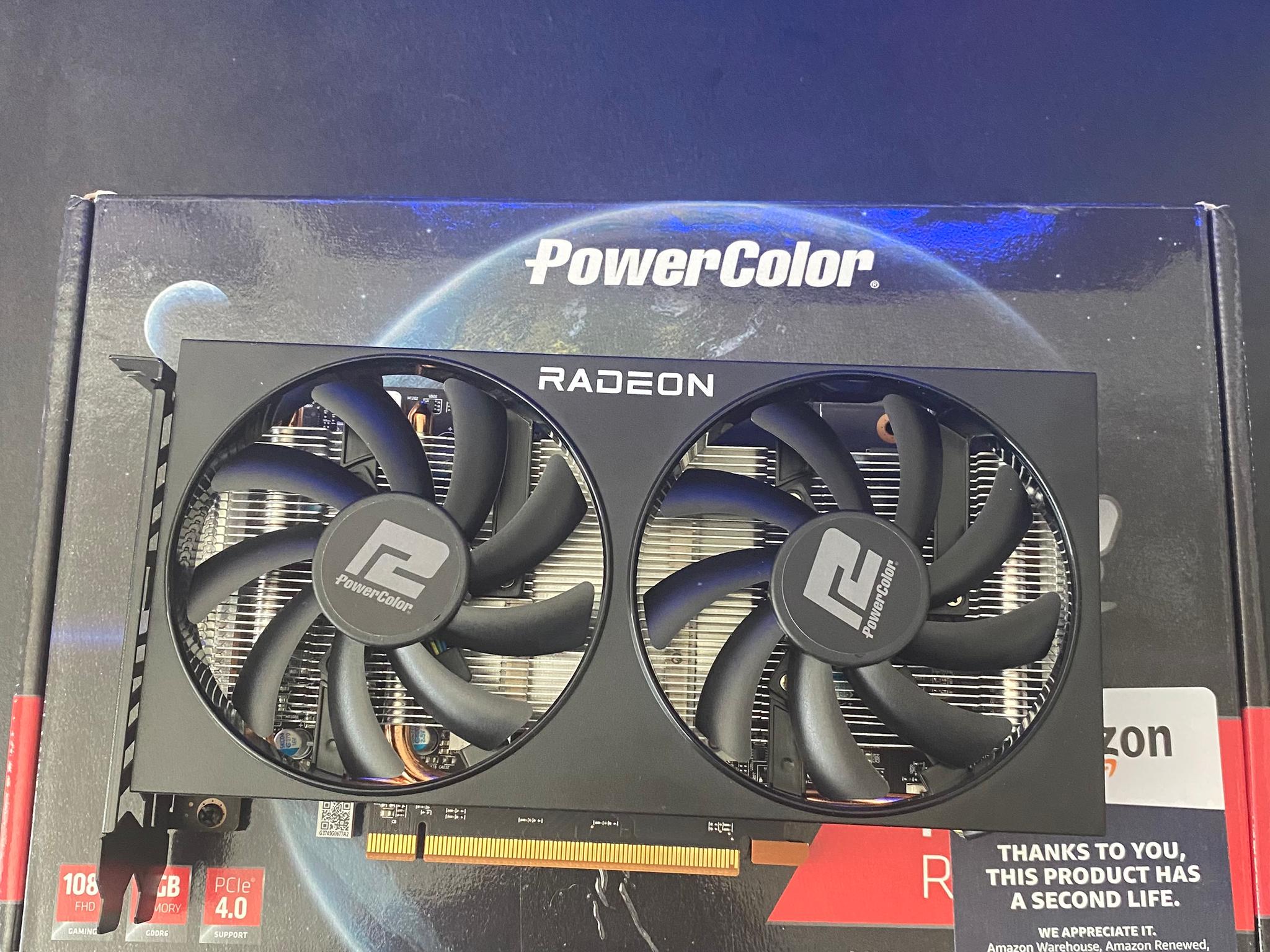 PowerColor Radeon RX 6600 Graphics Card 8GB GDDR6
