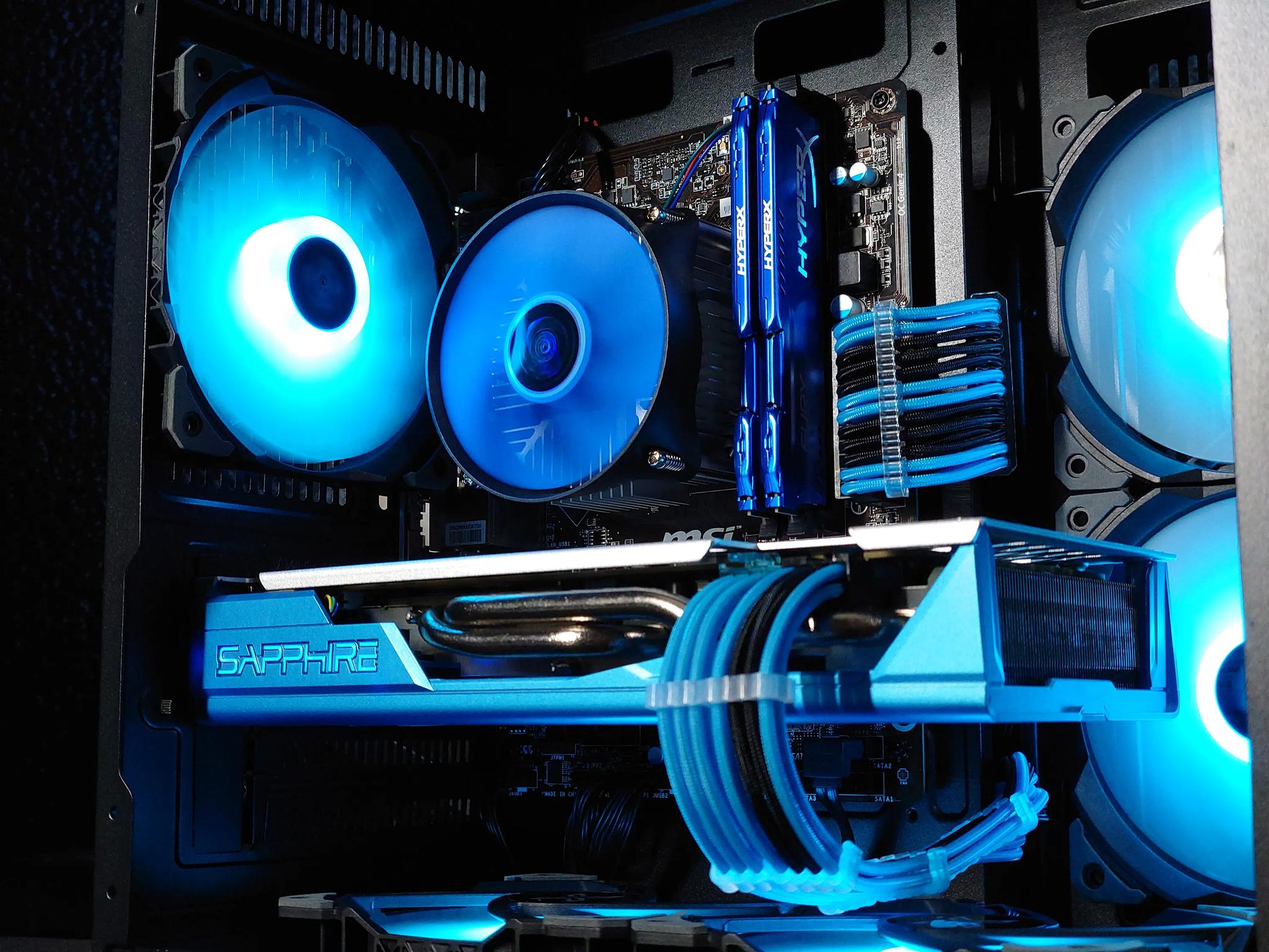 💙🤖BB-8 Budget Gaming PC🔷AMD RX 580 8GB🔷Intel Core i7 4770🔷16GB DDR3 🔷512GB SSD