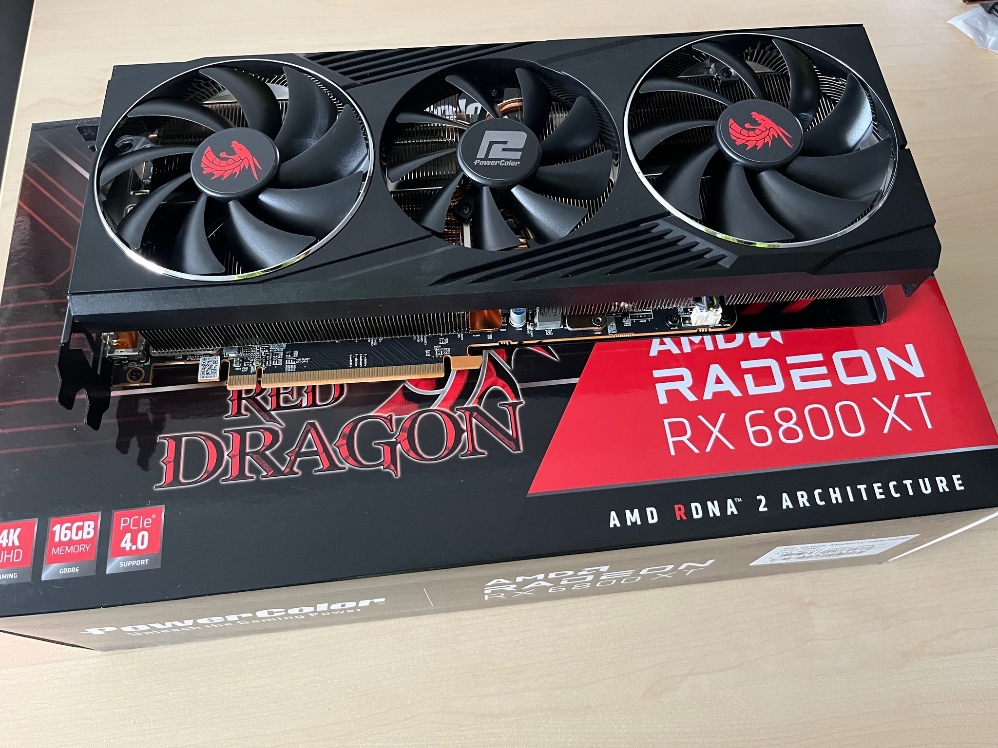 PowerColor Red Dragon OC 6800XT 16GB