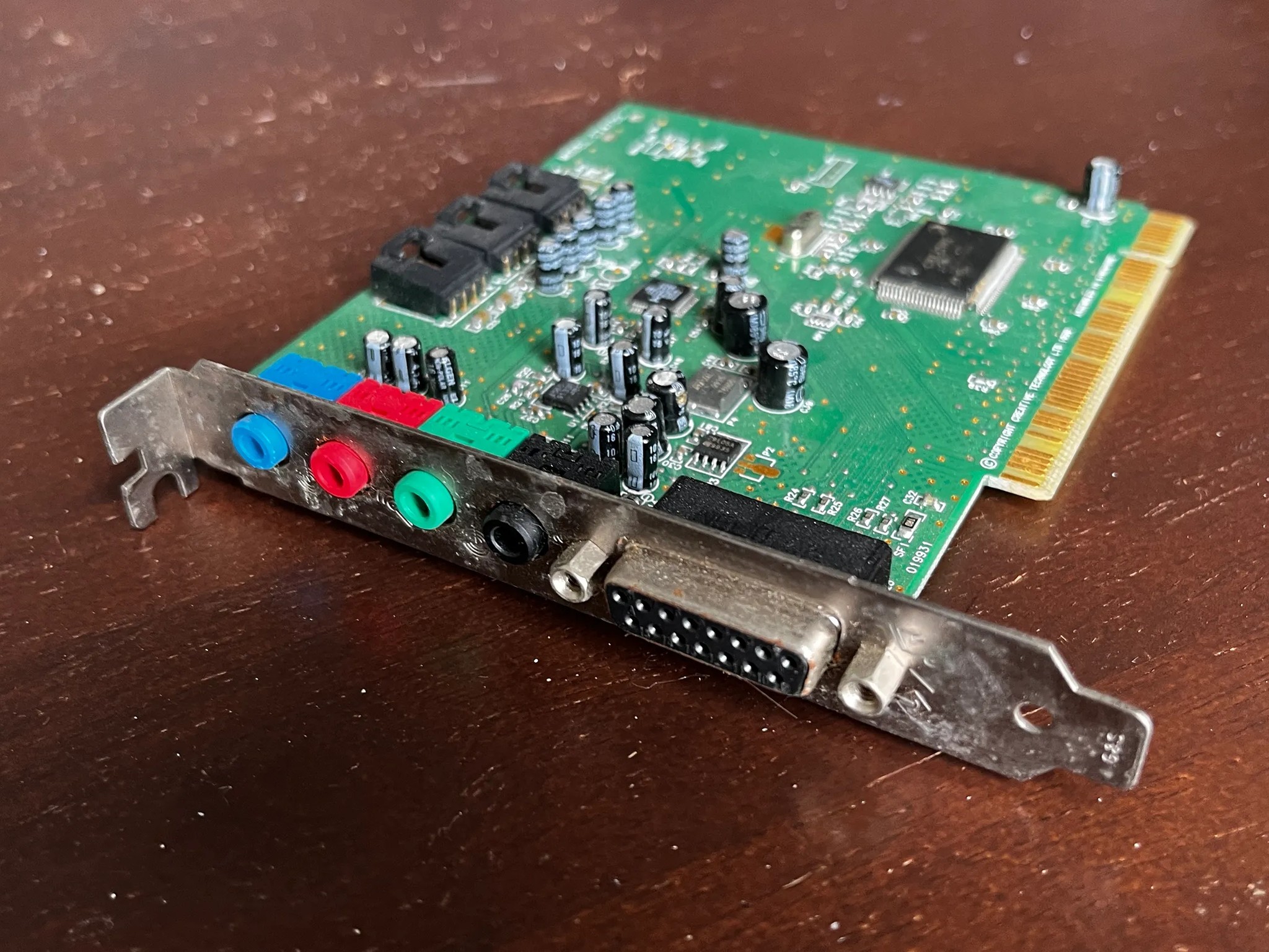 Creative Labs Sound Blaster 128 PCI Sound Card Model CT4750