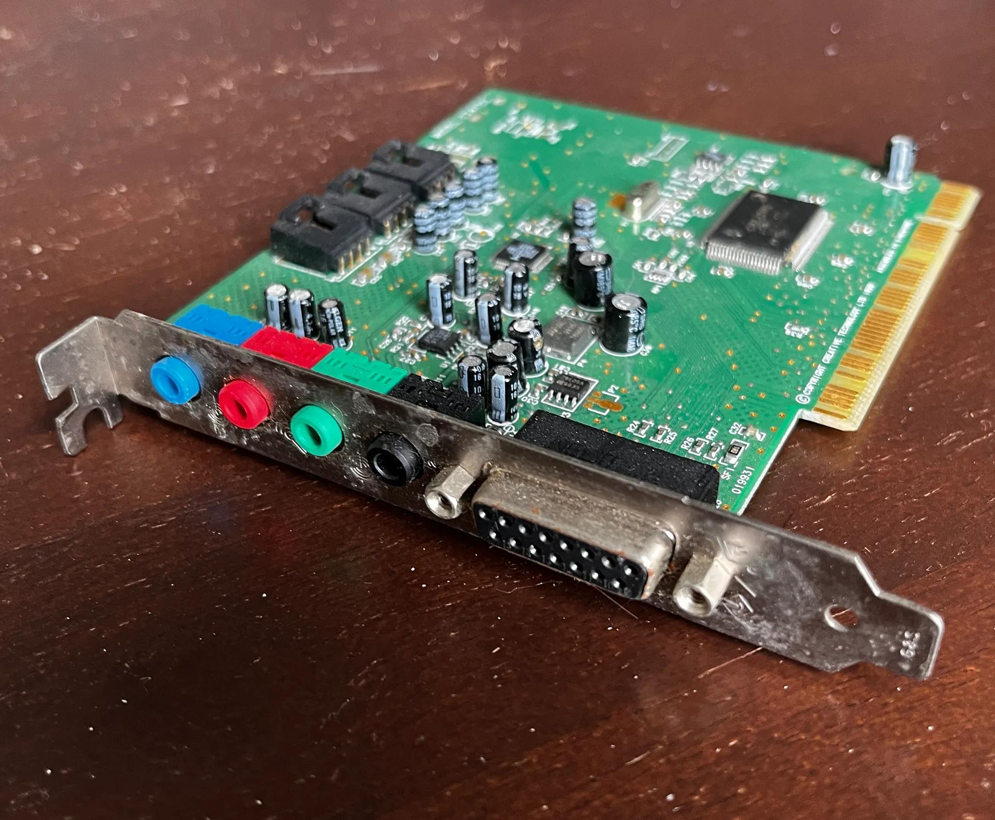 Creative Labs Sound Blaster 128 PCI Sound Card Model CT4750