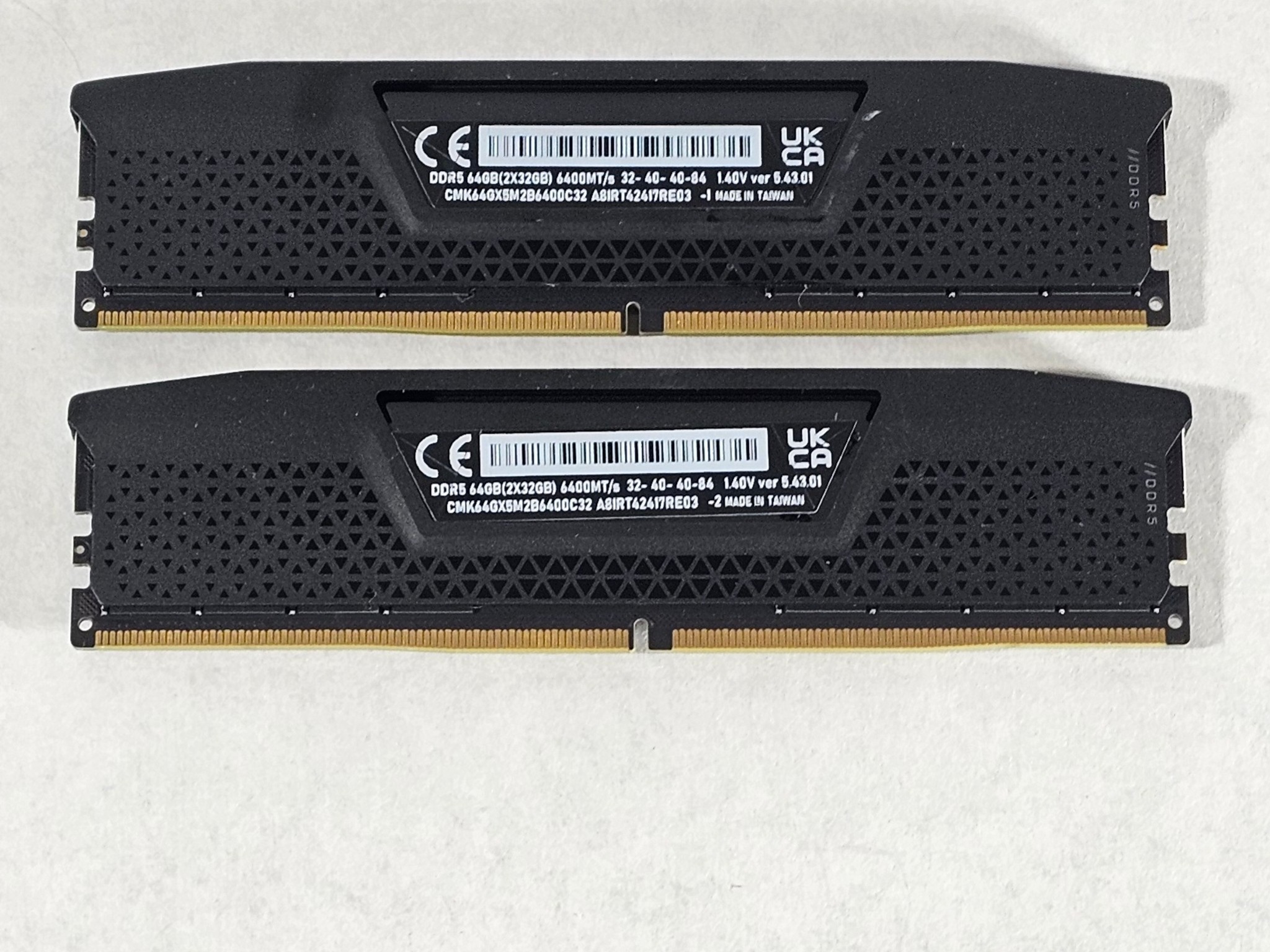 64GB DDR5 (2x32GB) 6400MT/s Corsair Vengeance