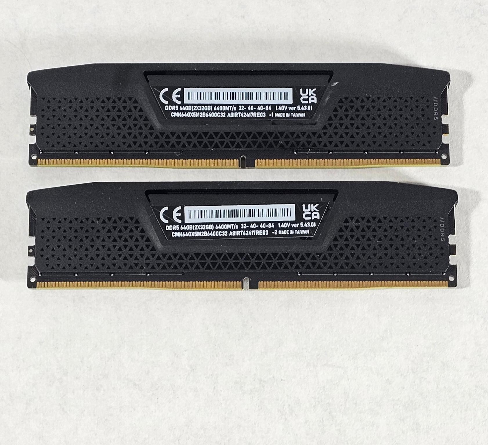 Corsair Vengeance 64GB DDR5-5600 (2x32GB) - Image 2