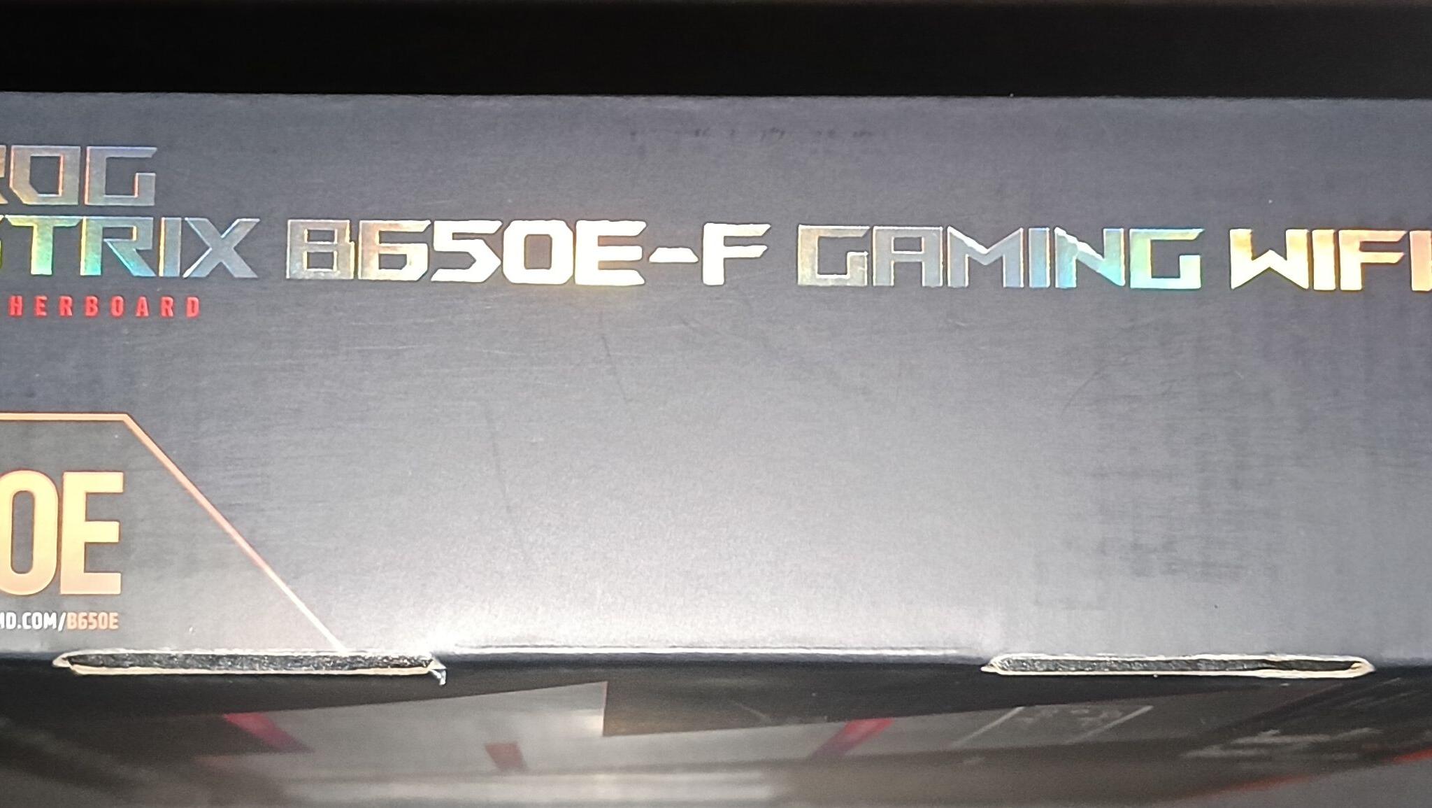 ASUS ROG Strix B650E-F Gaming WiFi AM5 ATX Motherboard DDR5 PCIe 5.0 Sealed