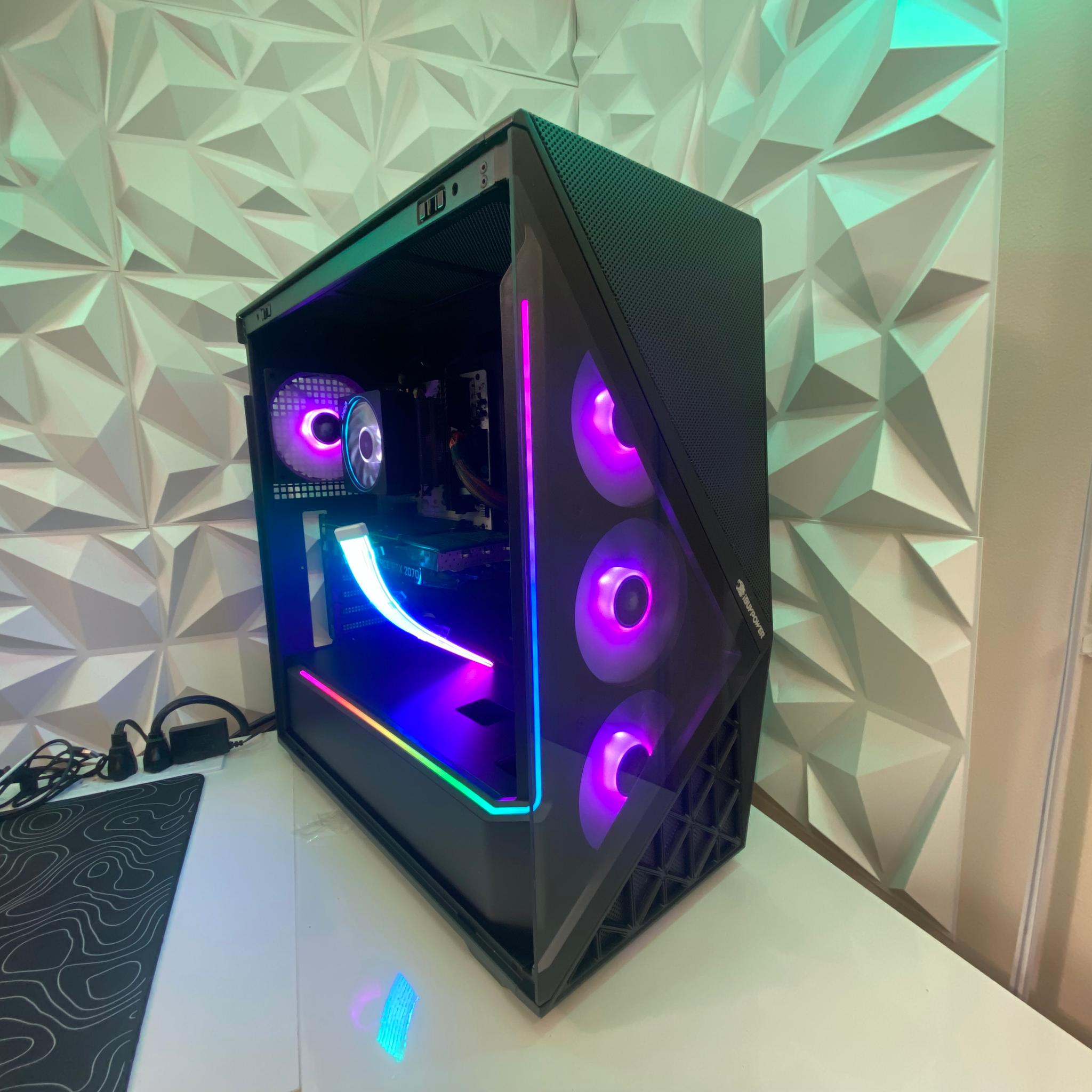 ⚪️ RTX Gaming Rig | Ryzen 7 3700X | RTX 2070 Super | 16GB RAM | 1TB SSD