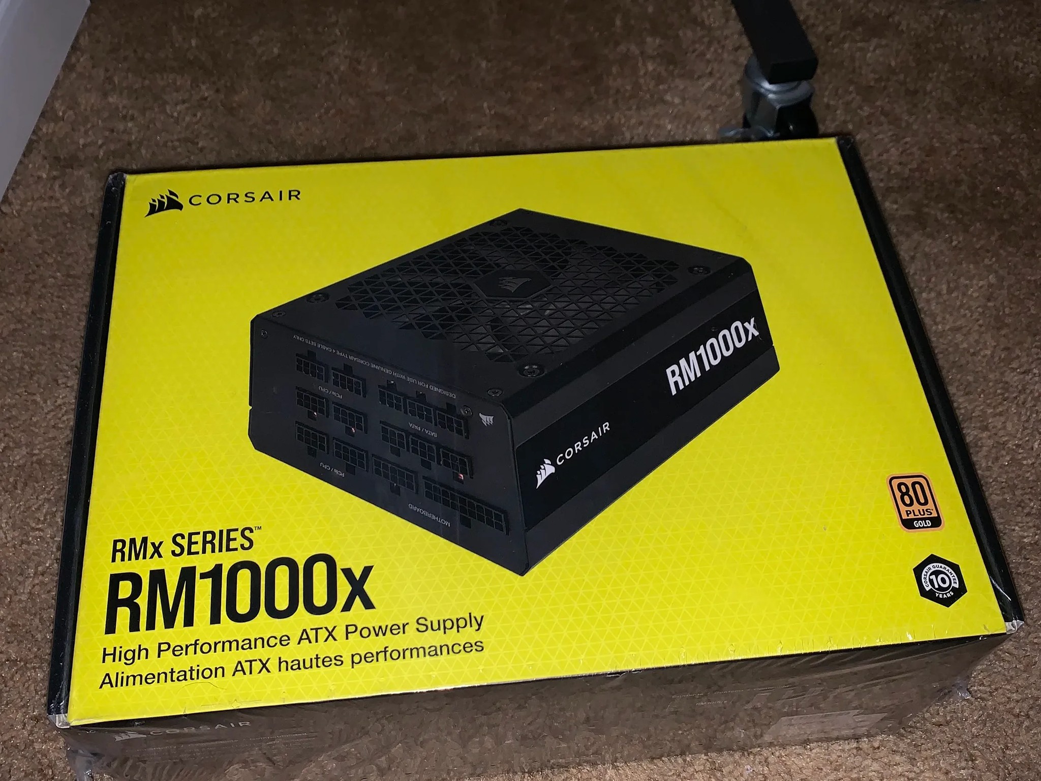NEW Corsair RMx 1000 W 80+ Gold Certified Fully Modular ATX Power Supply