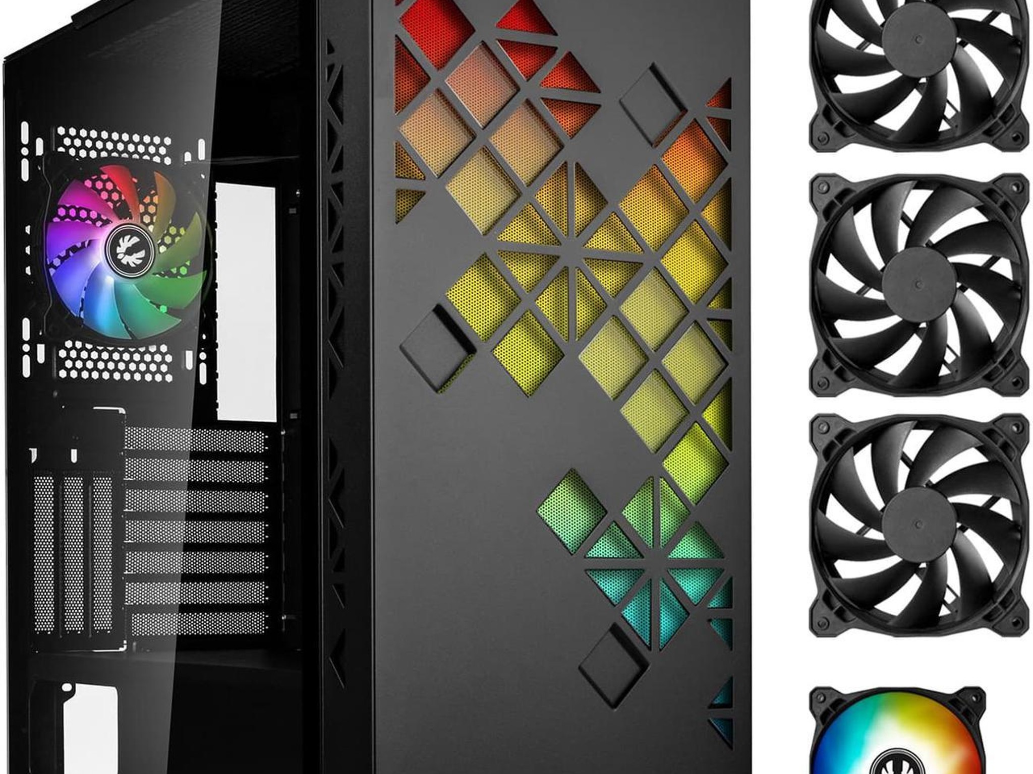 BitFenix Tracery EATX PC Gaming Case (Black)