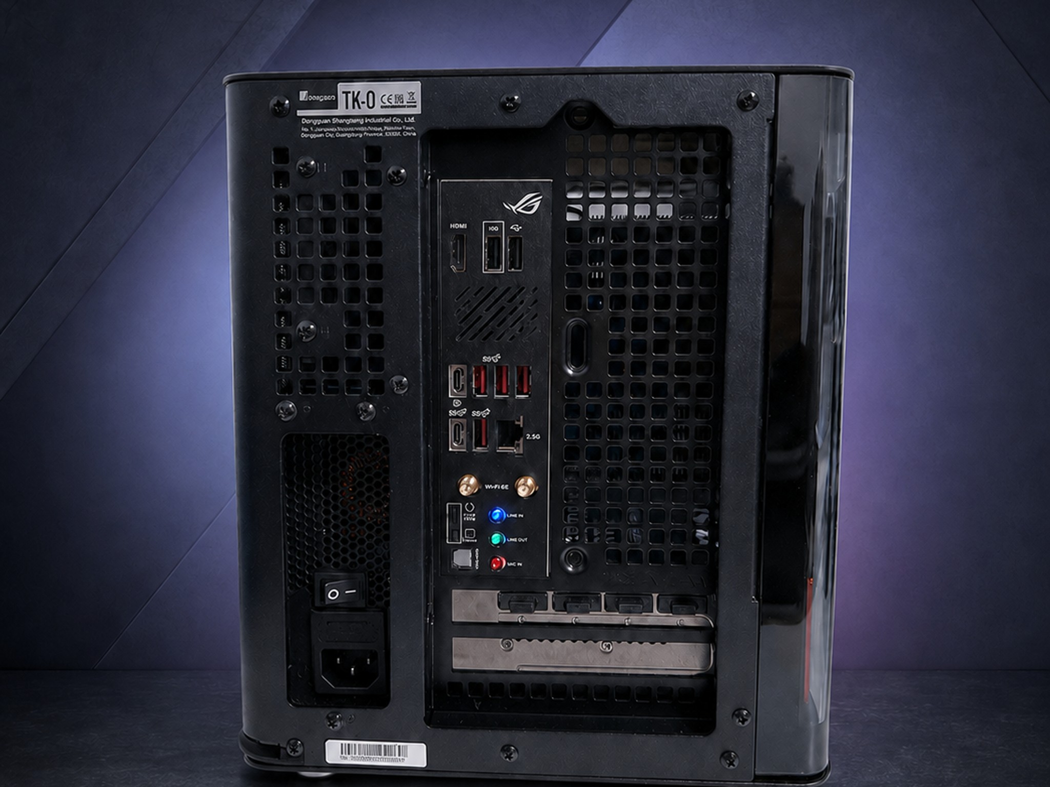 High-End Small-Form-Factor Gaming PC – Ryzen 5 7600X3D / RTX 5070 / 6TB Storage