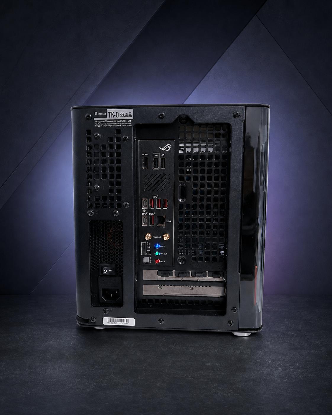 High-End Small-Form-Factor Gaming PC – Ryzen 5 7600X3D / RTX 5070 / 6TB Storage