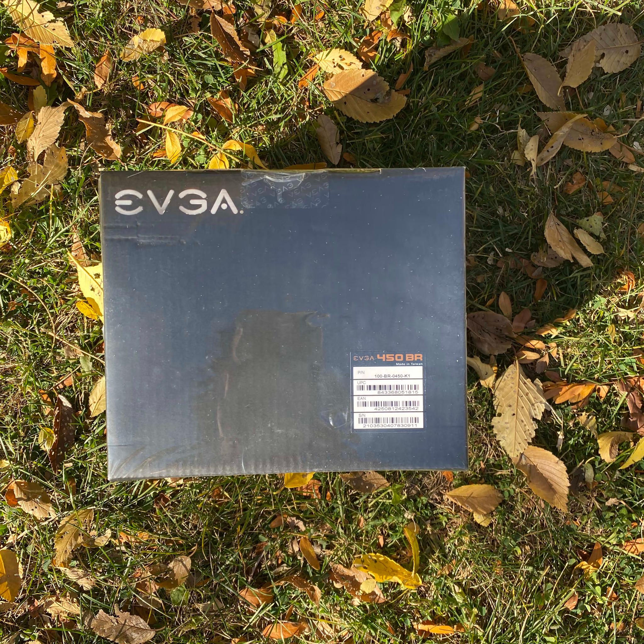 BNIB: EVGA 100-BR-0450-K1 450 BR, 80+ BRONZE 450W