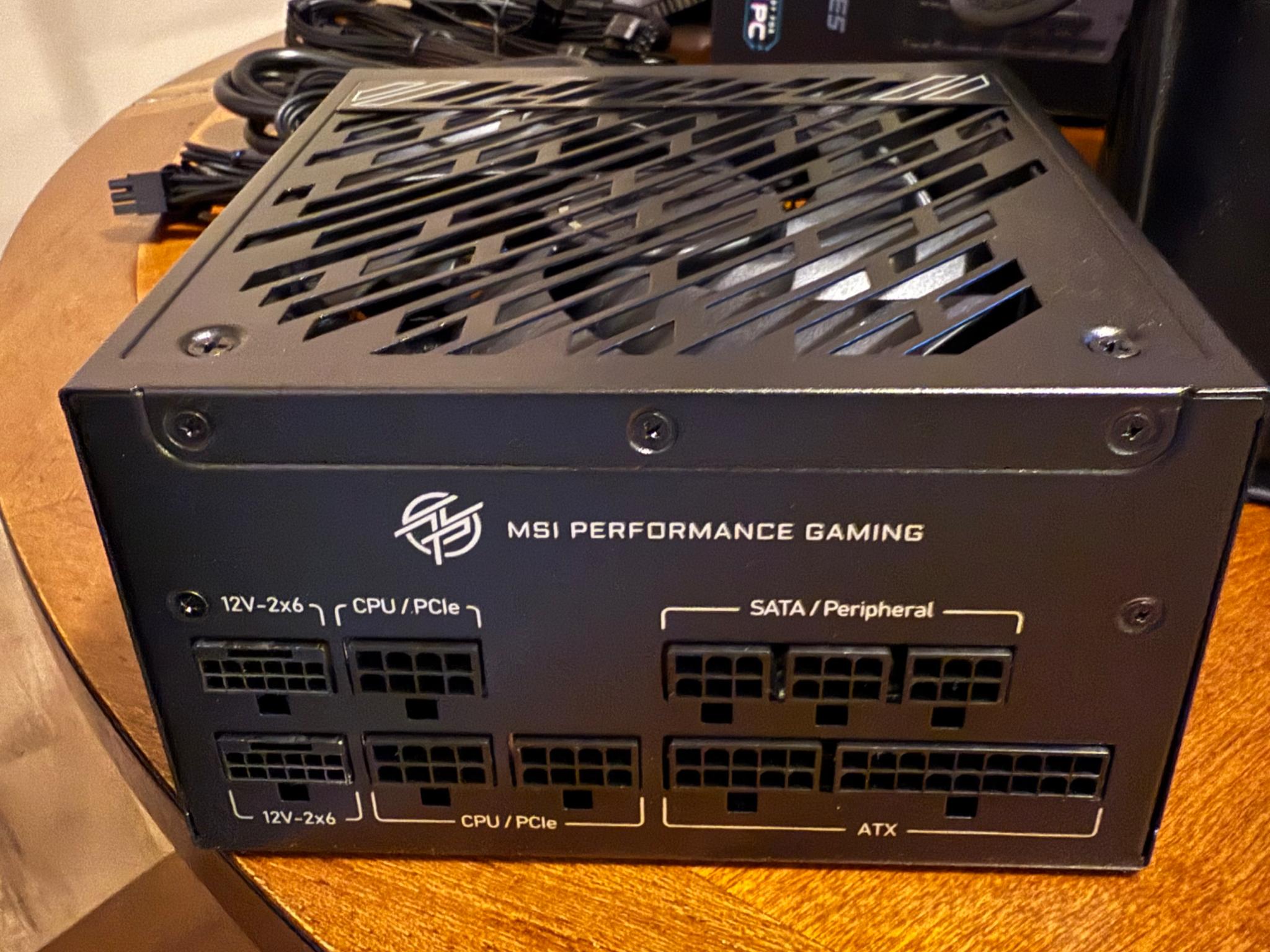 Brand new MSI A1000GS PSU