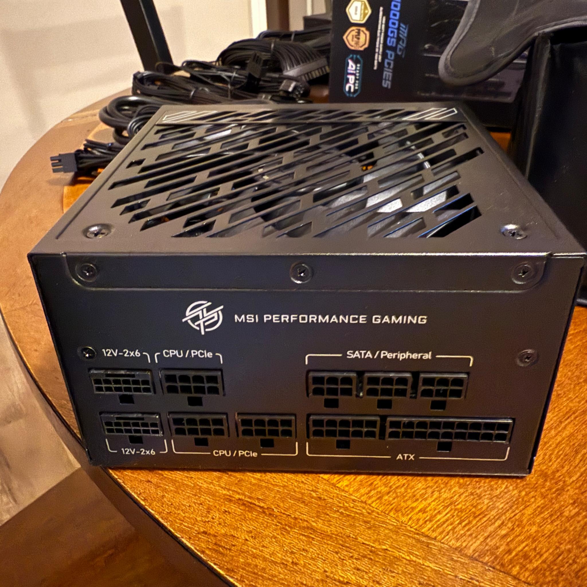 Brand new MSI A1000GS PSU
