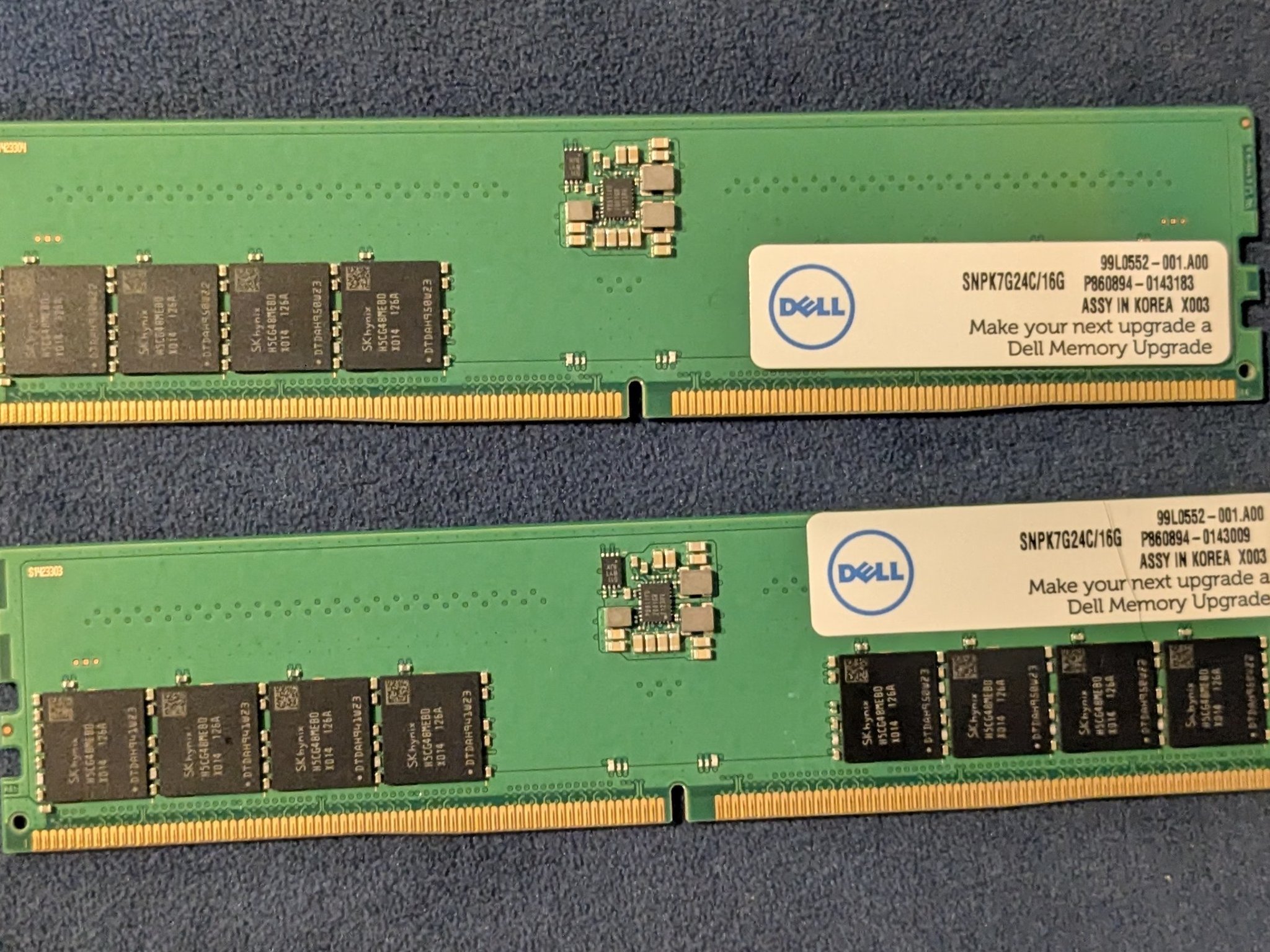 DELL 32 GB DDR5 4800MHZ READ