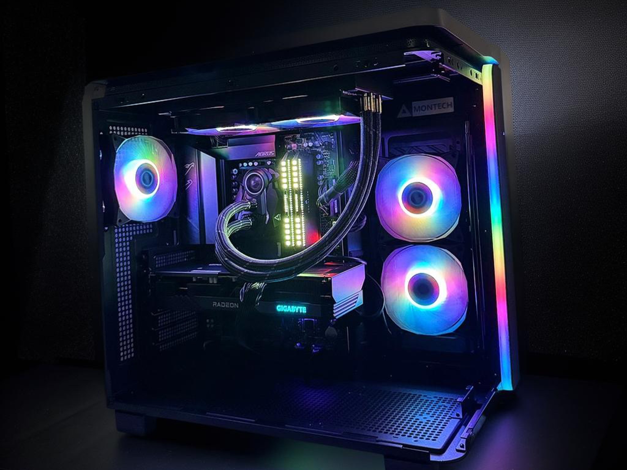GLACIER🧊GAMER | RYZEN 9600X | RX 7600XT | 32GB DDR5 | 1TB SSD |WIFI-BT