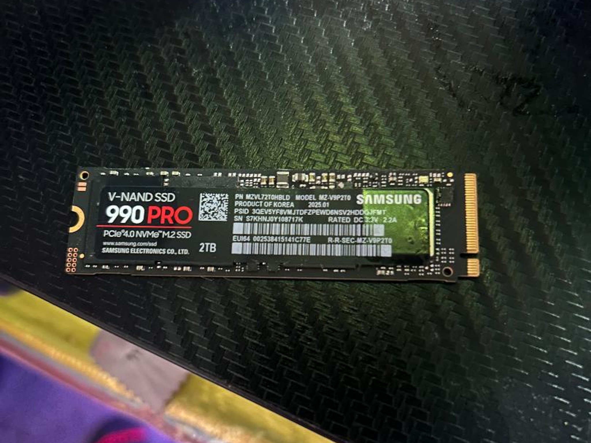 Samsung 990 pro 2tb SSD