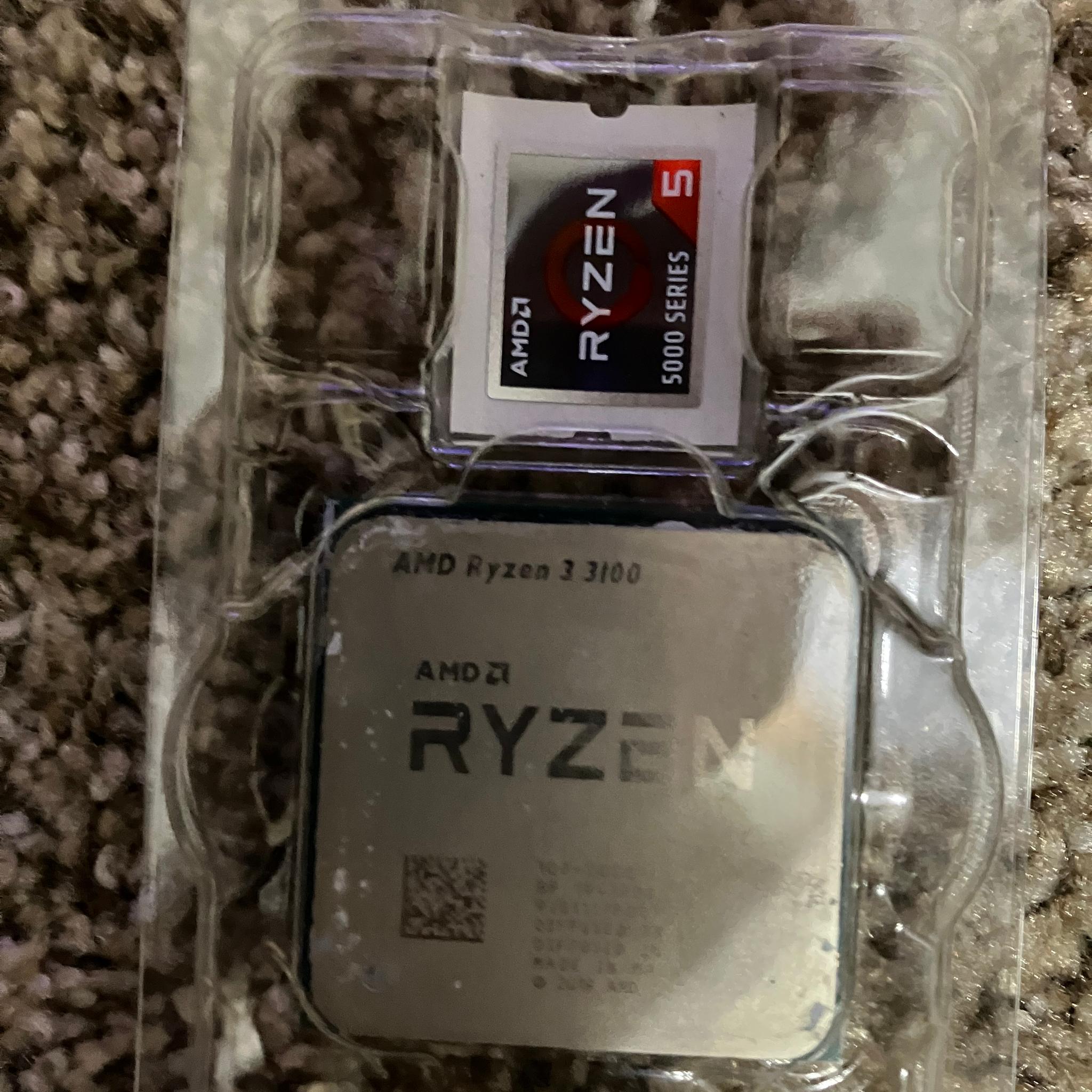 AMD Ryzen 3 3100 CPU and Cooler