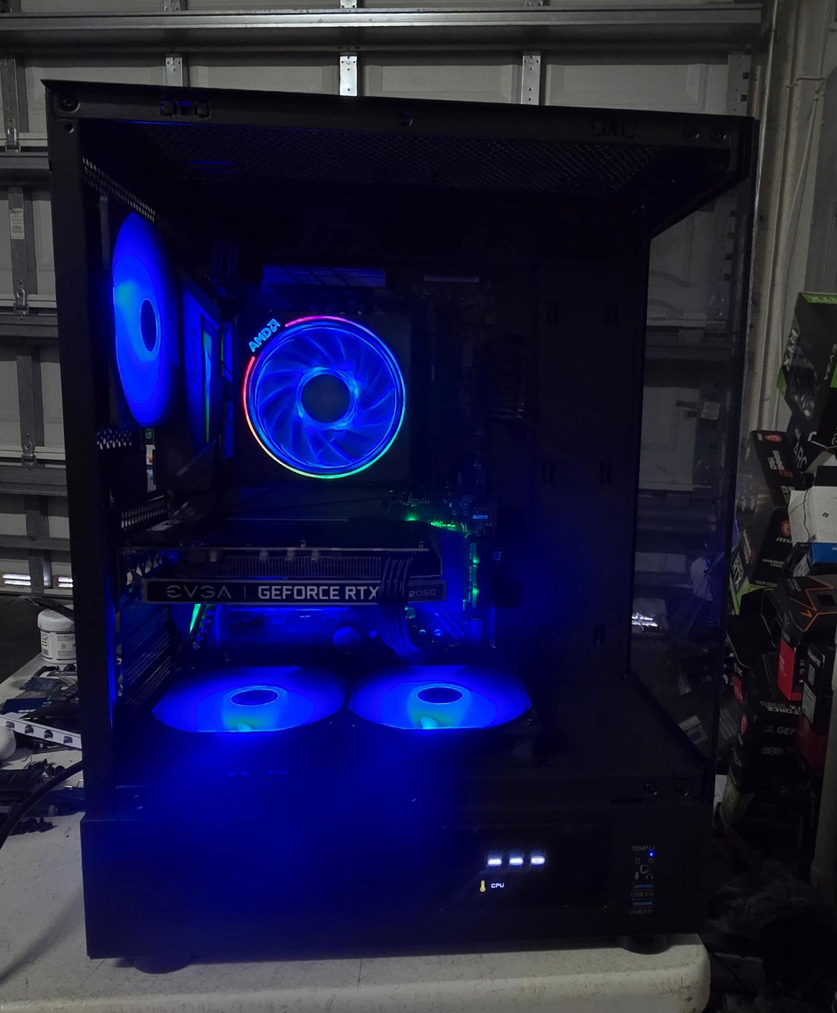 🔥 RTX 2060 Gaming PC – Ryzen 5 2600 | 16GB RAM | 512gb SSD | RGB Build 🔥