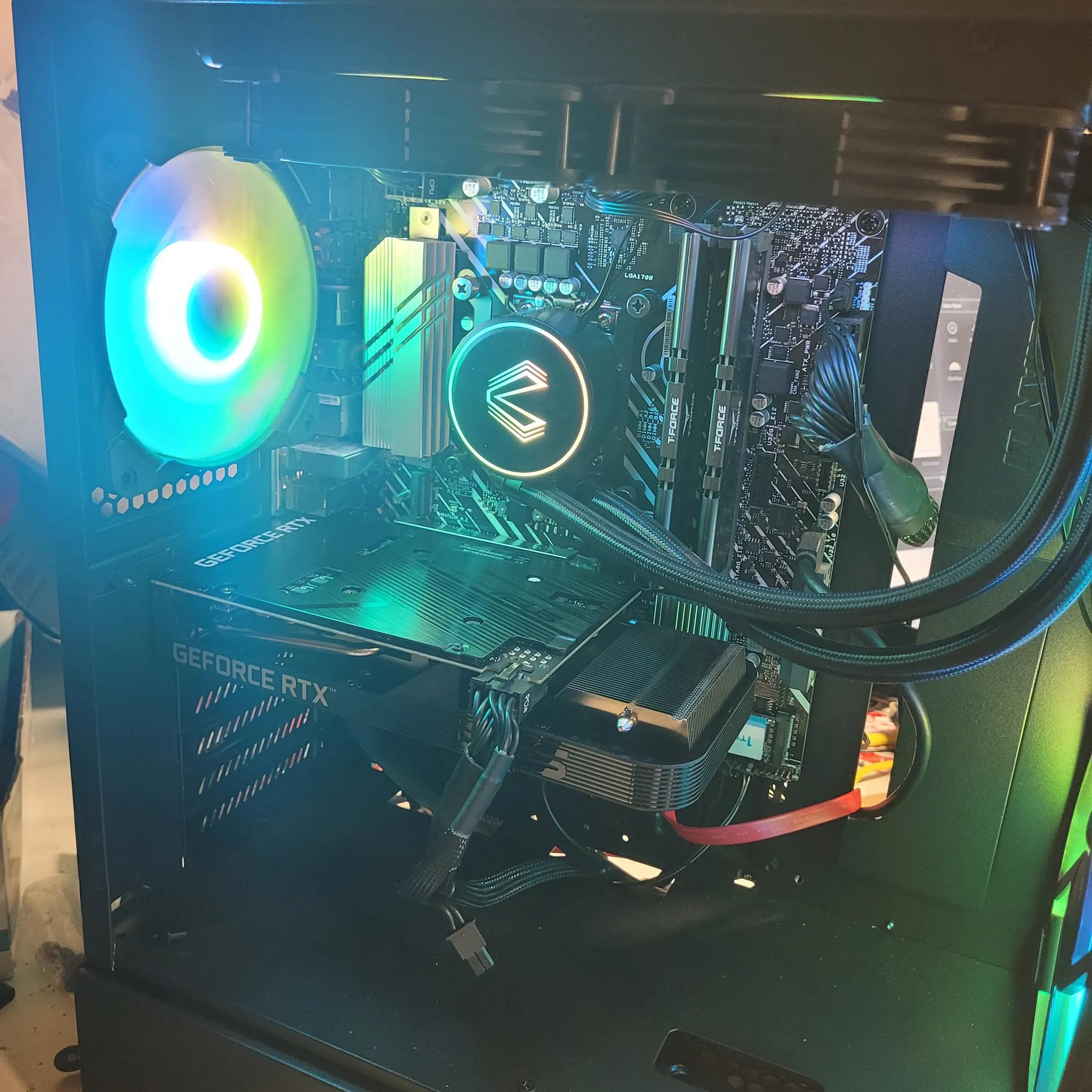 Custom Build PC i5 14400 10-core with rtx 3070