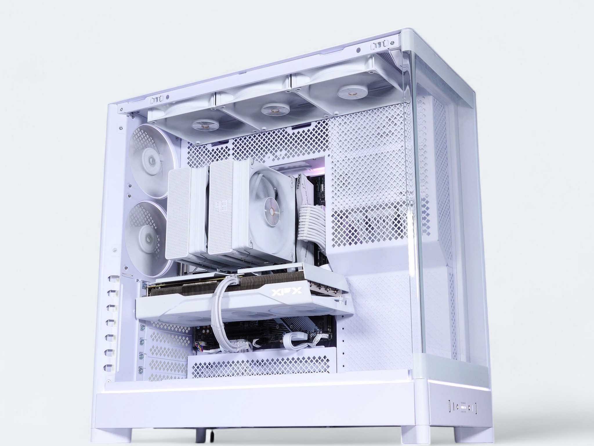 🤍Gaming PC⚪ Intel Arc B580  12GB ⚪AMD Ryzen 7 7500F⚪32GB DDR5⚪1TB NVME