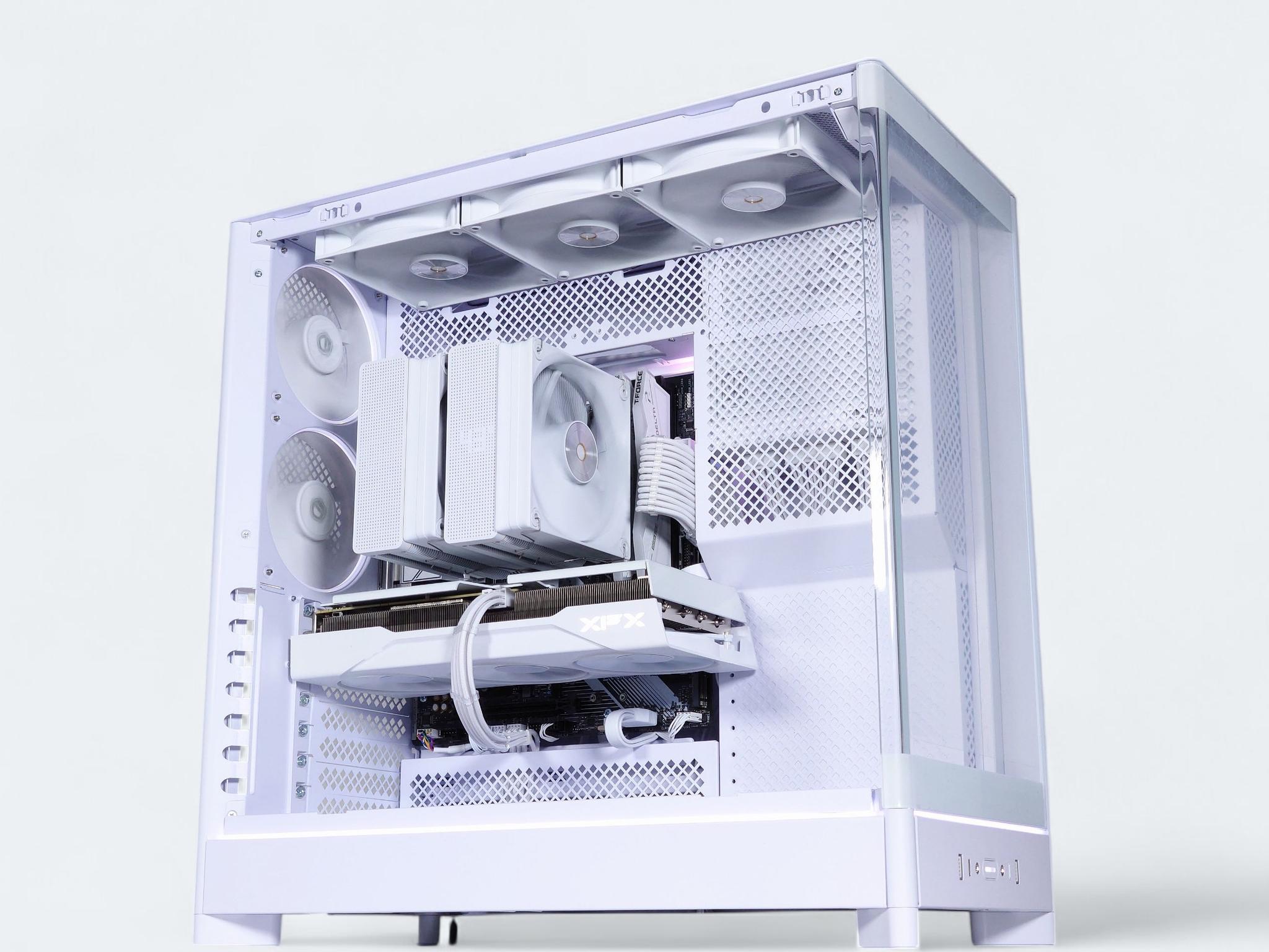 🤍Gaming PC⚪ Intel Arc B580  12GB ⚪AMD Ryzen 7 7500F⚪32GB DDR5⚪1TB NVME