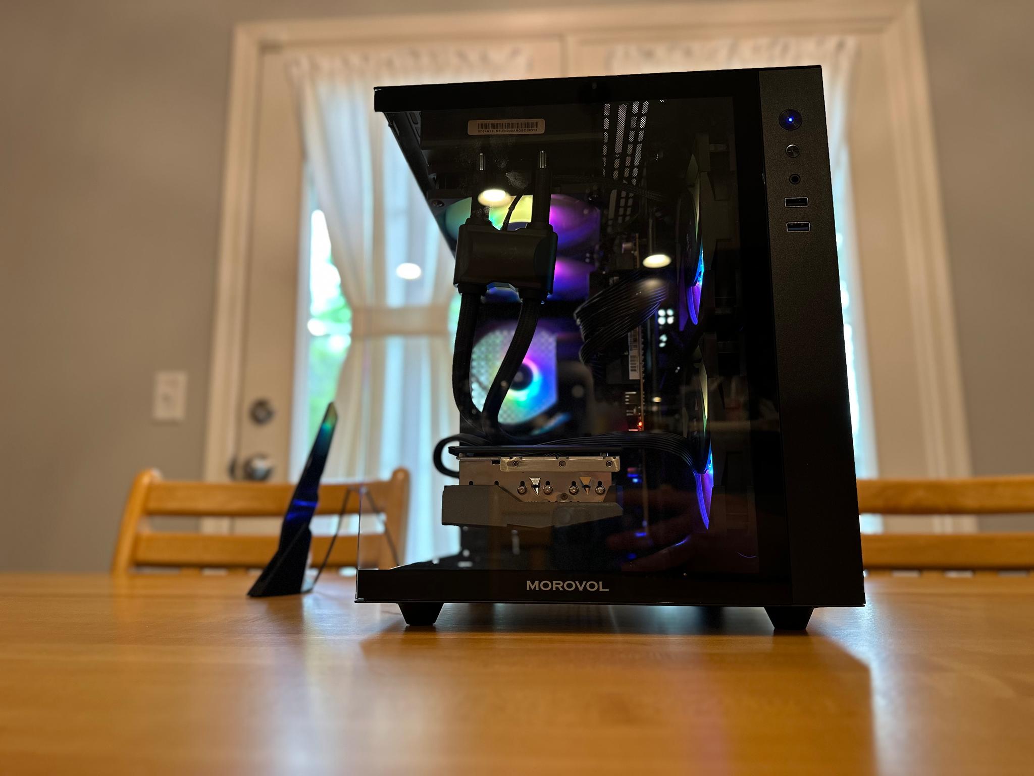 🍧🌚|RTX 4070ti, Ryzen 7800x3d, 32gb DDR5, 2tb NVMe, WiFi Equipped Gaming/Content/Streaming PC!