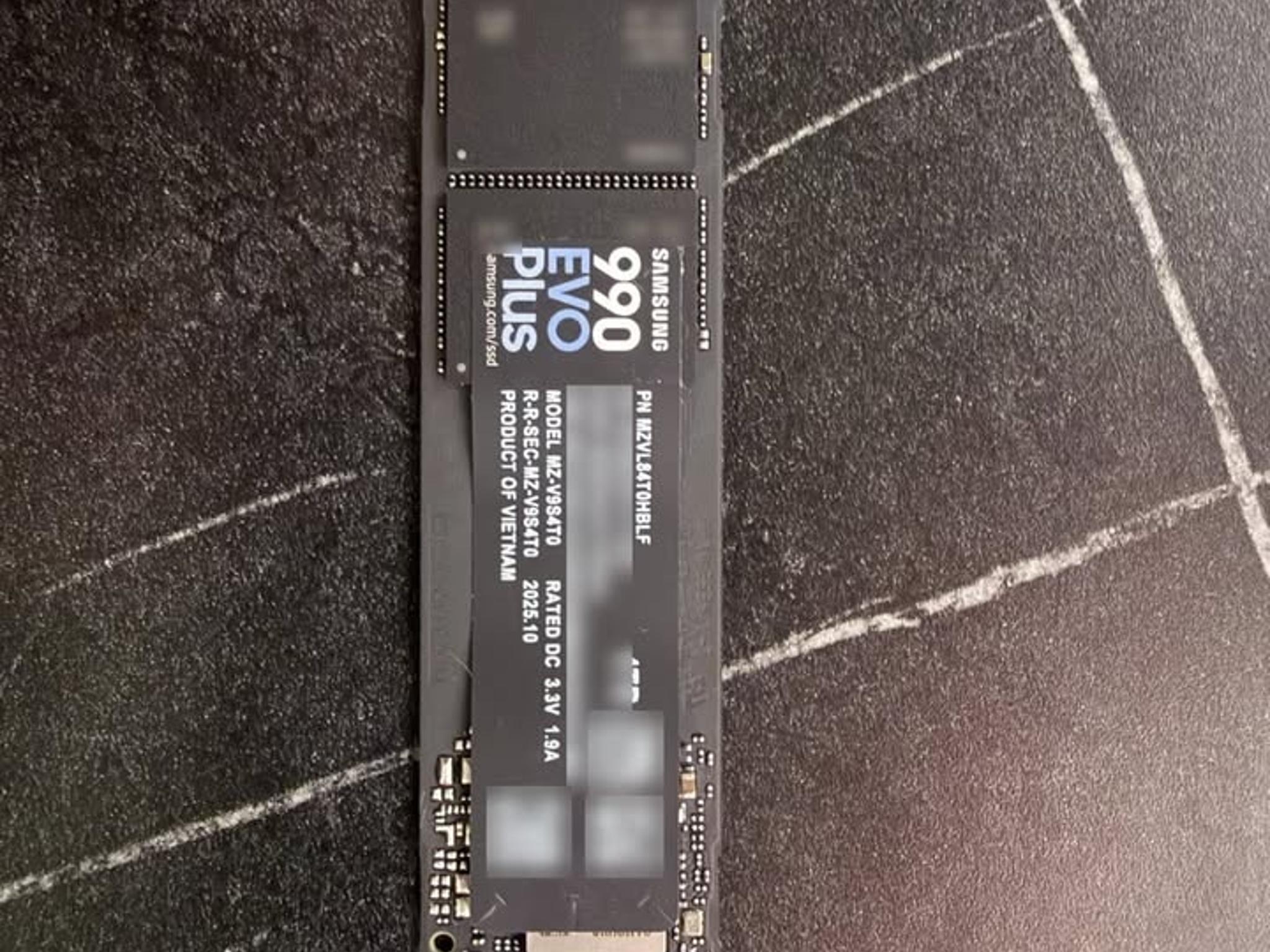 Samsung 990 EVO Plus 4TB PCIe 4.0 NVMe M.2 SSD (MZ-V9S4T0) - New, 100% Health