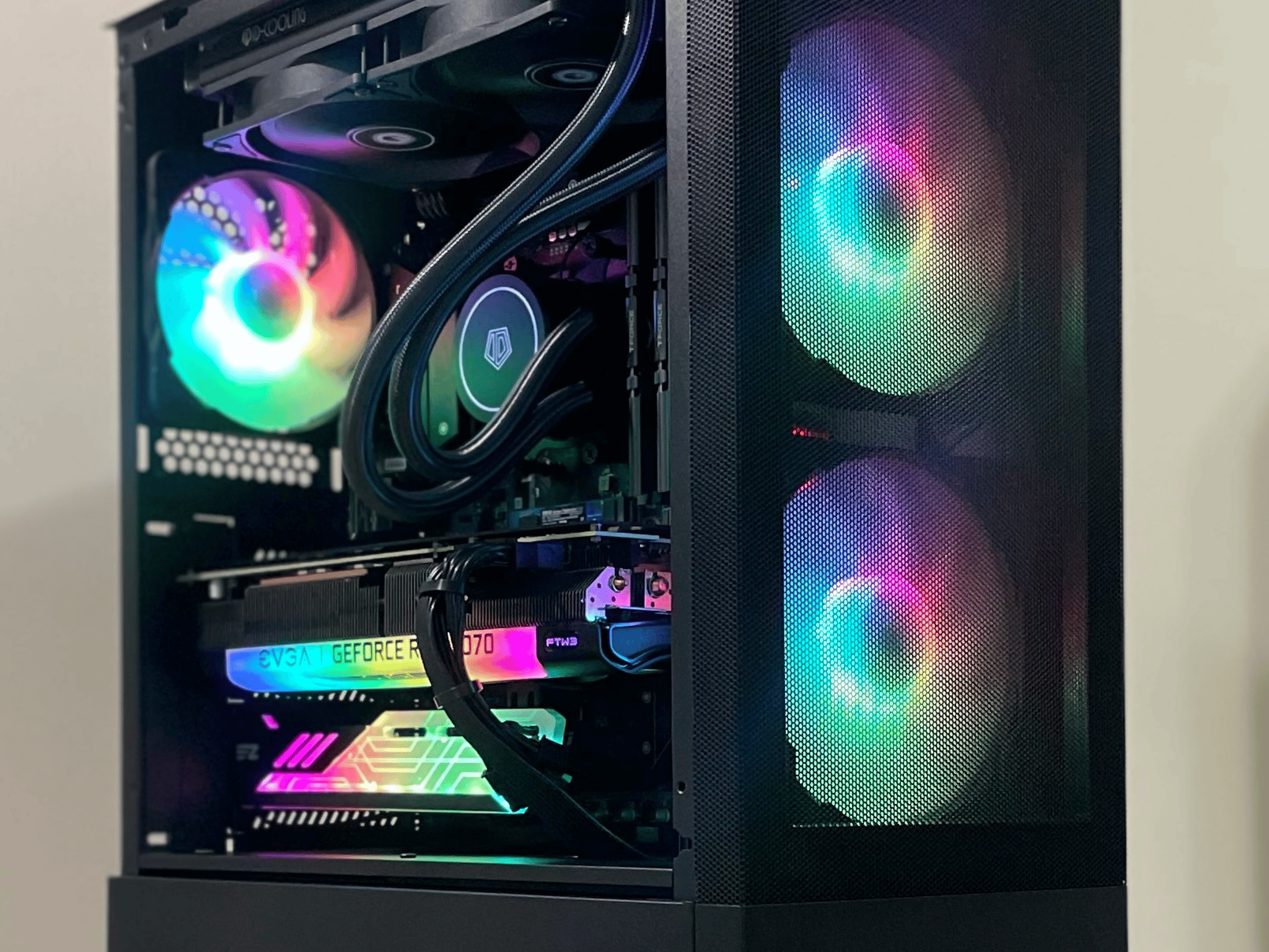 Sparkle ✨ , RTX 3070, Ryzen 7 3800x High-End Gaming PC 