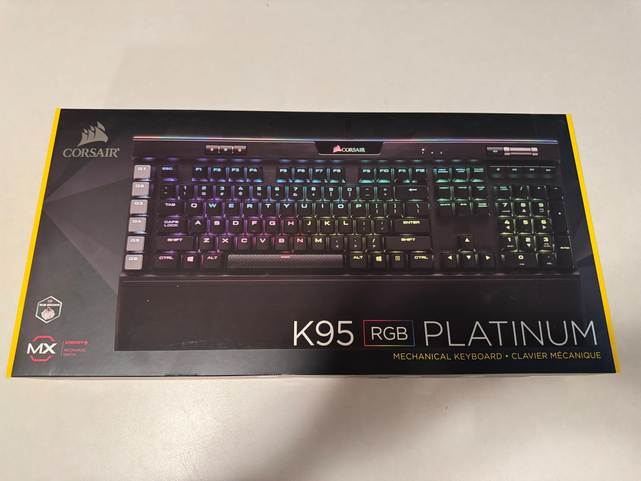 Corsair K95 Platinum RGB Mechanical Keyboard