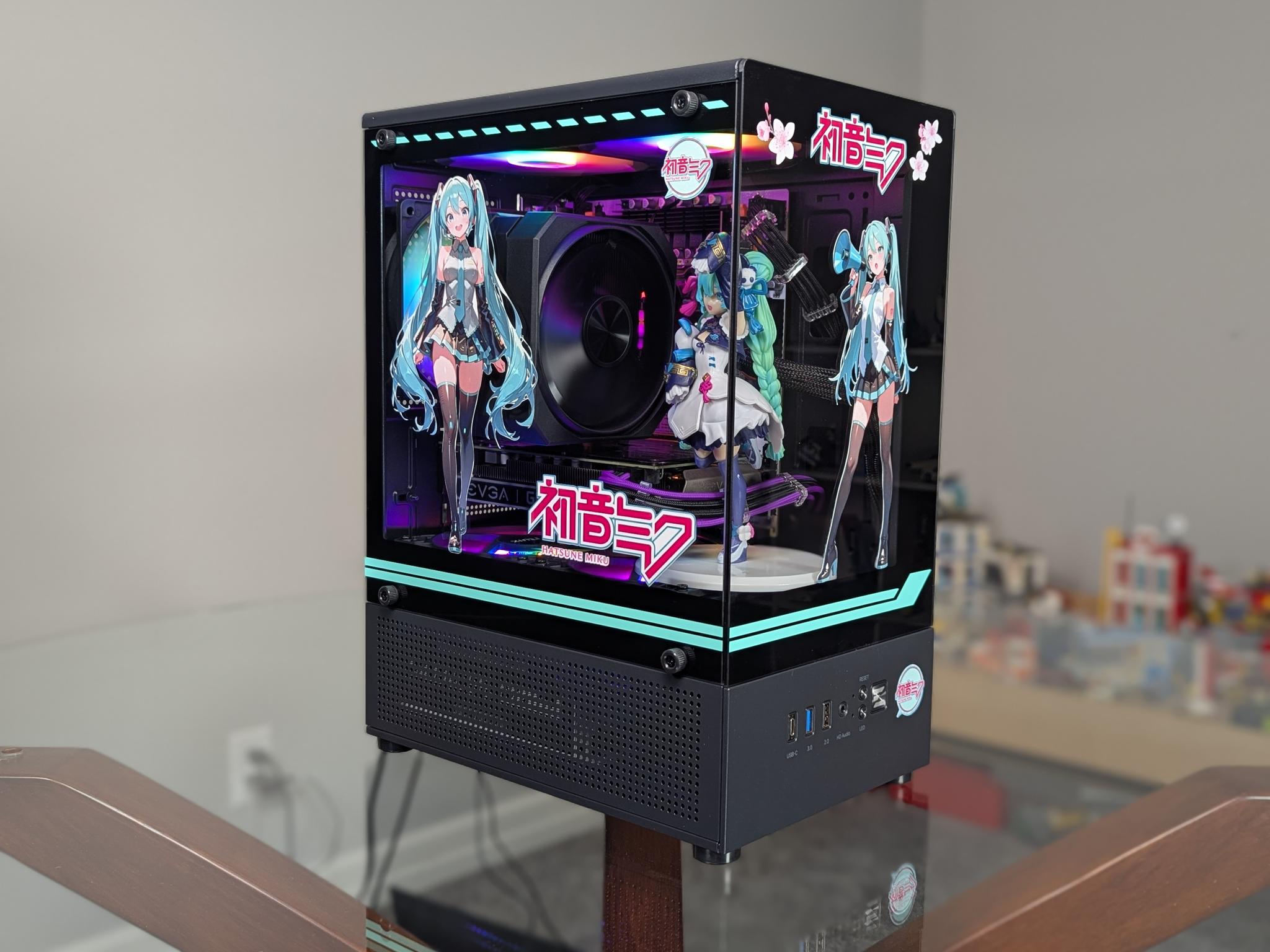 The Hatsune Miku 1080p Gaming PC | Nvidia GTX 1660Ti | Intel 14-core CPU | 16GB RAM | 512GB SSD