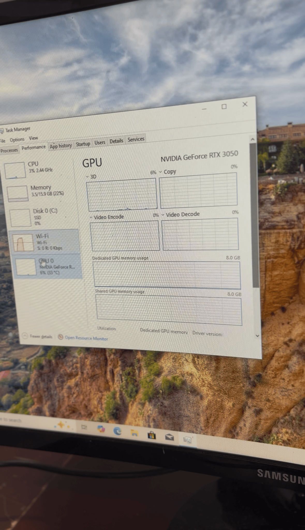 I7 8700 - RTX 3050 8gb - ddr4 16gb 3200mhz - 512gb ssd