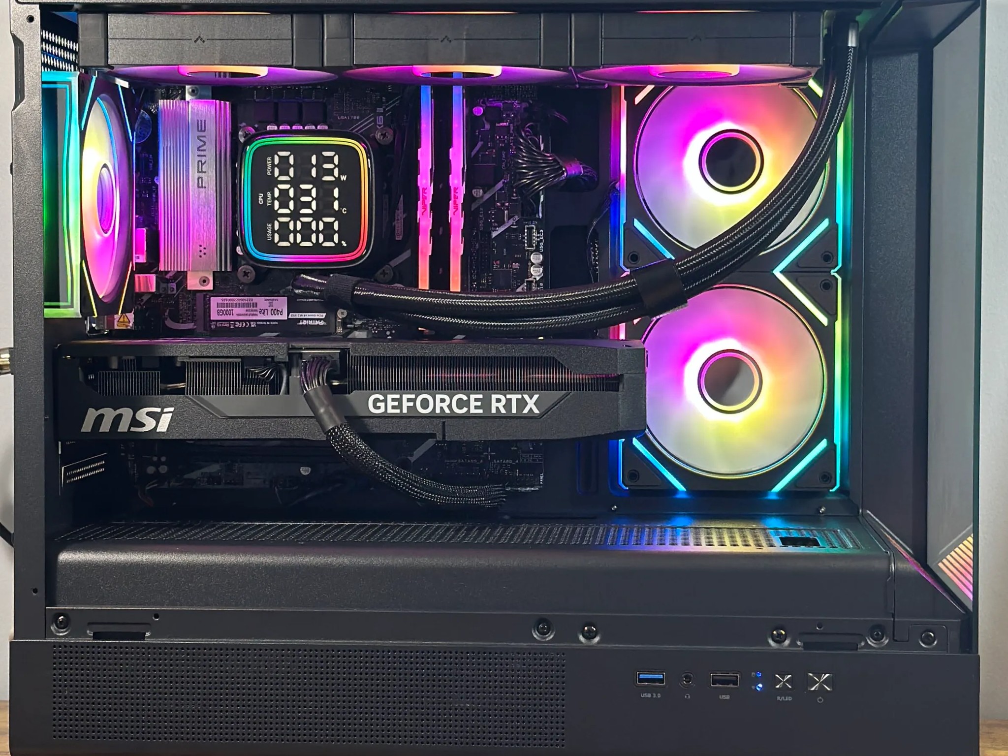 RTX 5070 12GB | Intel i5 14400F | 32GB DDR5 | 1TB SSD | Win11 | WIFI+BT | 1440P/4K Gaming PC