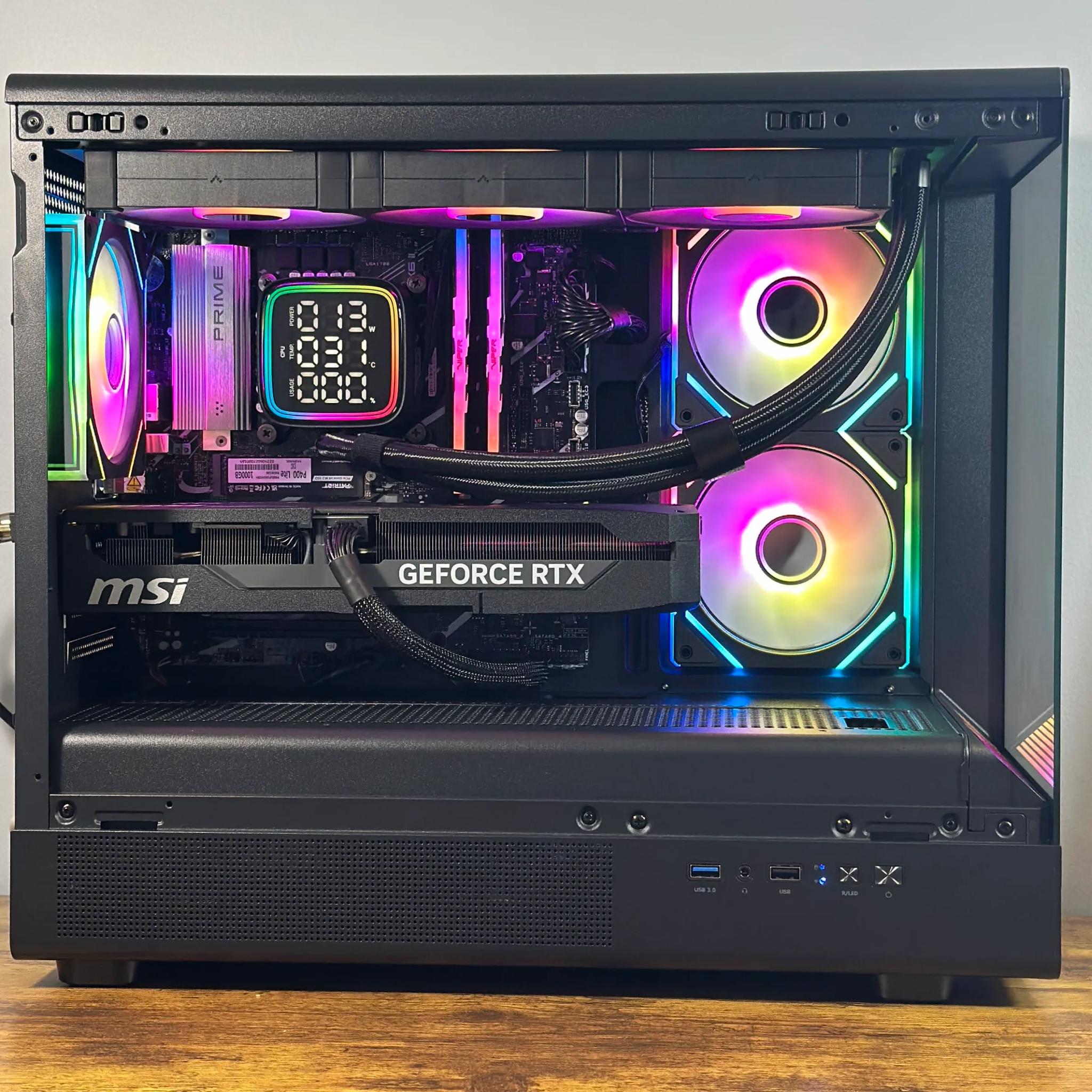 RTX 5070 12GB | Intel i5 14400F | 32GB DDR5 | 1TB SSD | Win11 | WIFI+BT | 1440P/4K Gaming PC